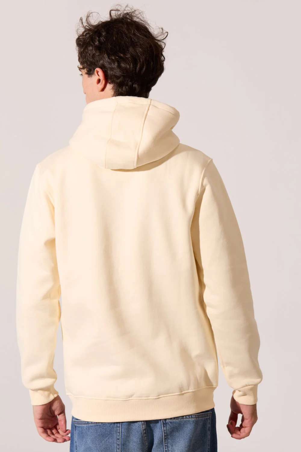 Men's Slim Fit Milton Hooded Sweatshirt With A Front Kangaroo Pocket - Image 2