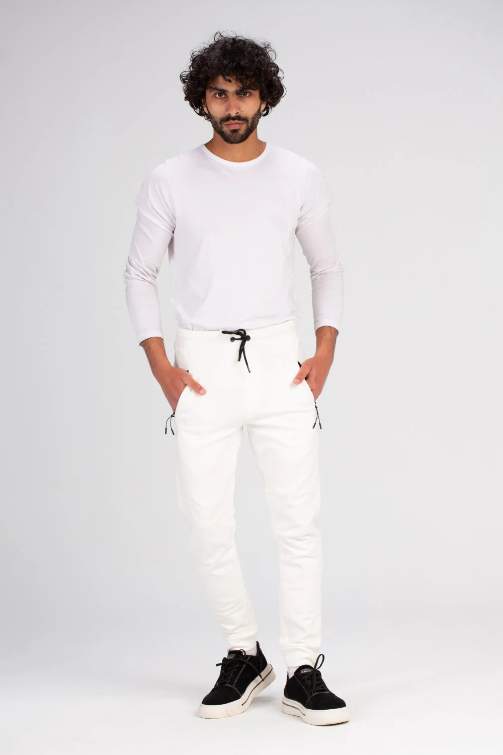Men's Slim Fit Sports Unique Cut Basic Sweatpants