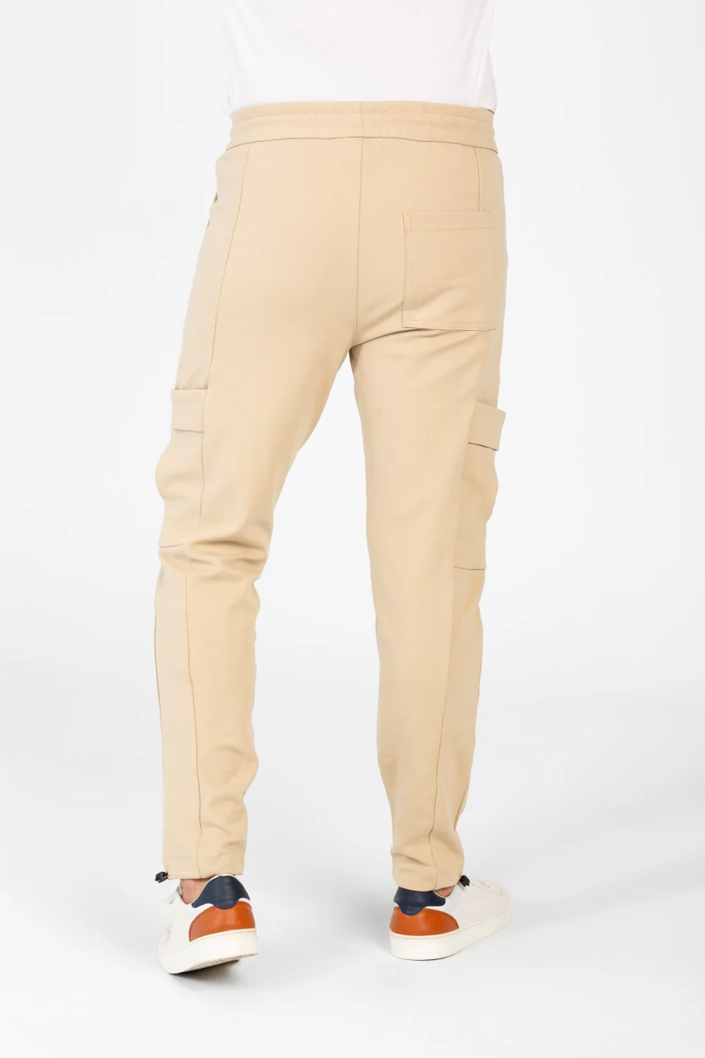 Men's Slim Fit Sweatpants With Side Pockets - Image 2