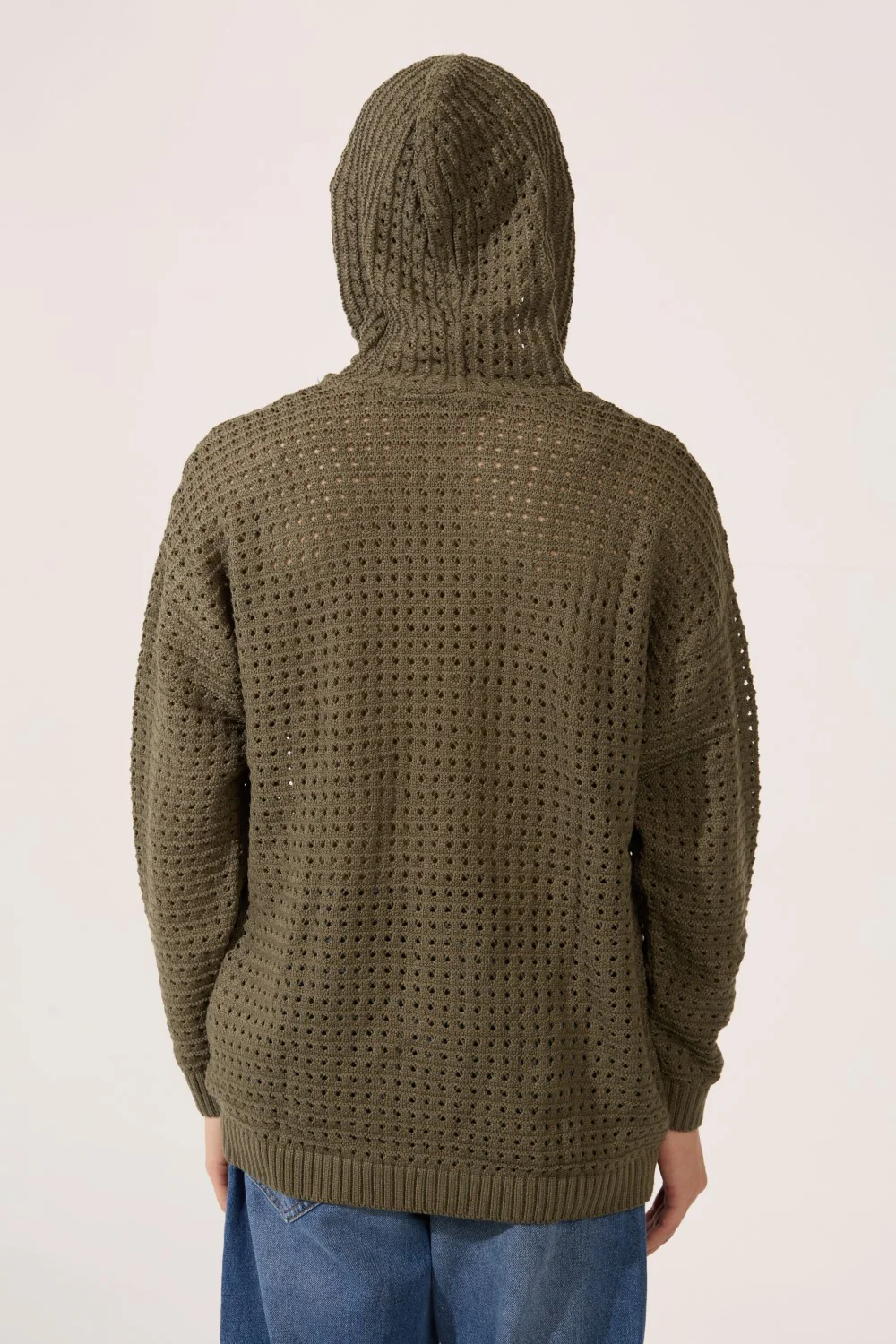 Men's Slim Fit Transparent Hood Pullover With Long Sleeves And Breathable Fabric - Image 10