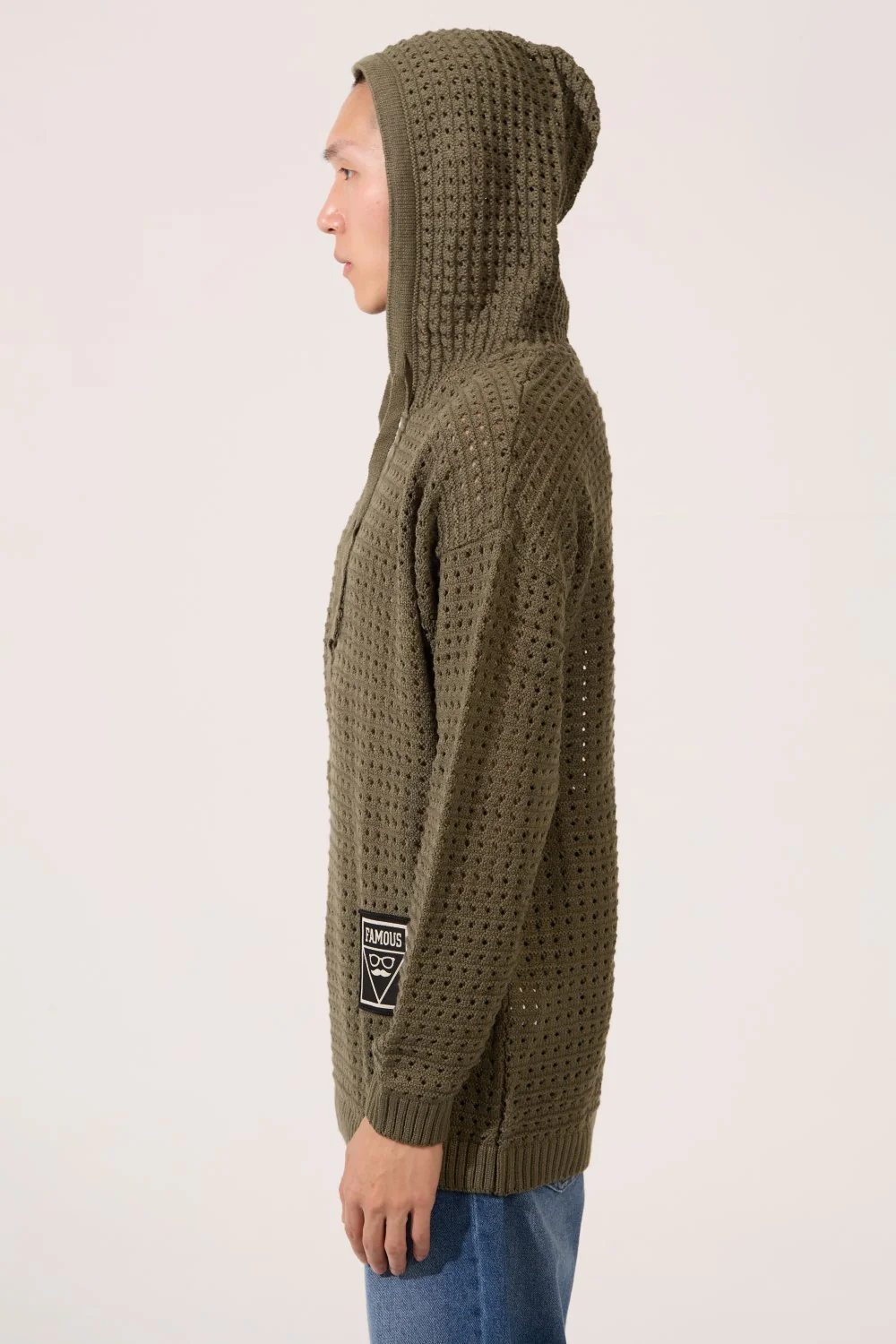 Men's Slim Fit Transparent Hood Pullover With Long Sleeves And Breathable Fabric - Image 11