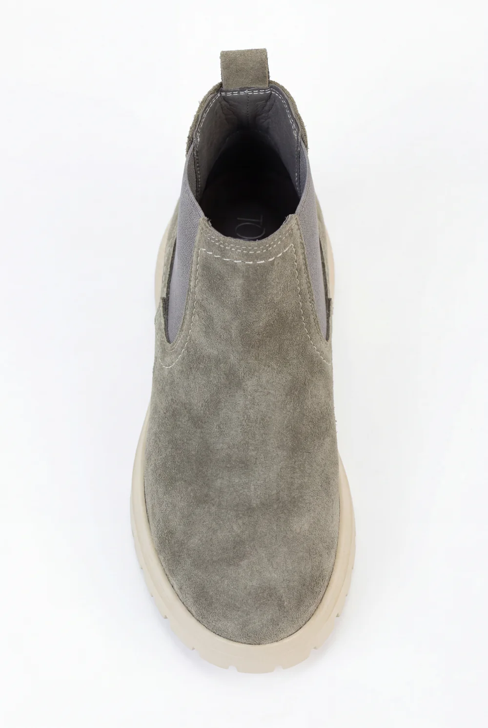 Men's Suede Hybrid Boot Flexible Elastic Side Panels Rear Pull Tab Perfect Balance Durability Contemporary Fashion Shoes - Image 4