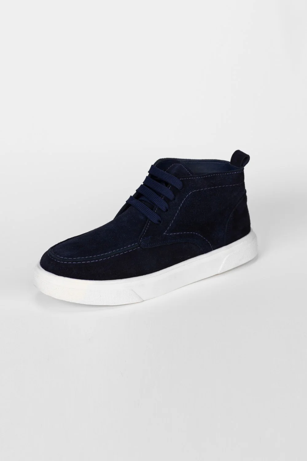 Men's Suede Lace Up Half Boot - Image 4