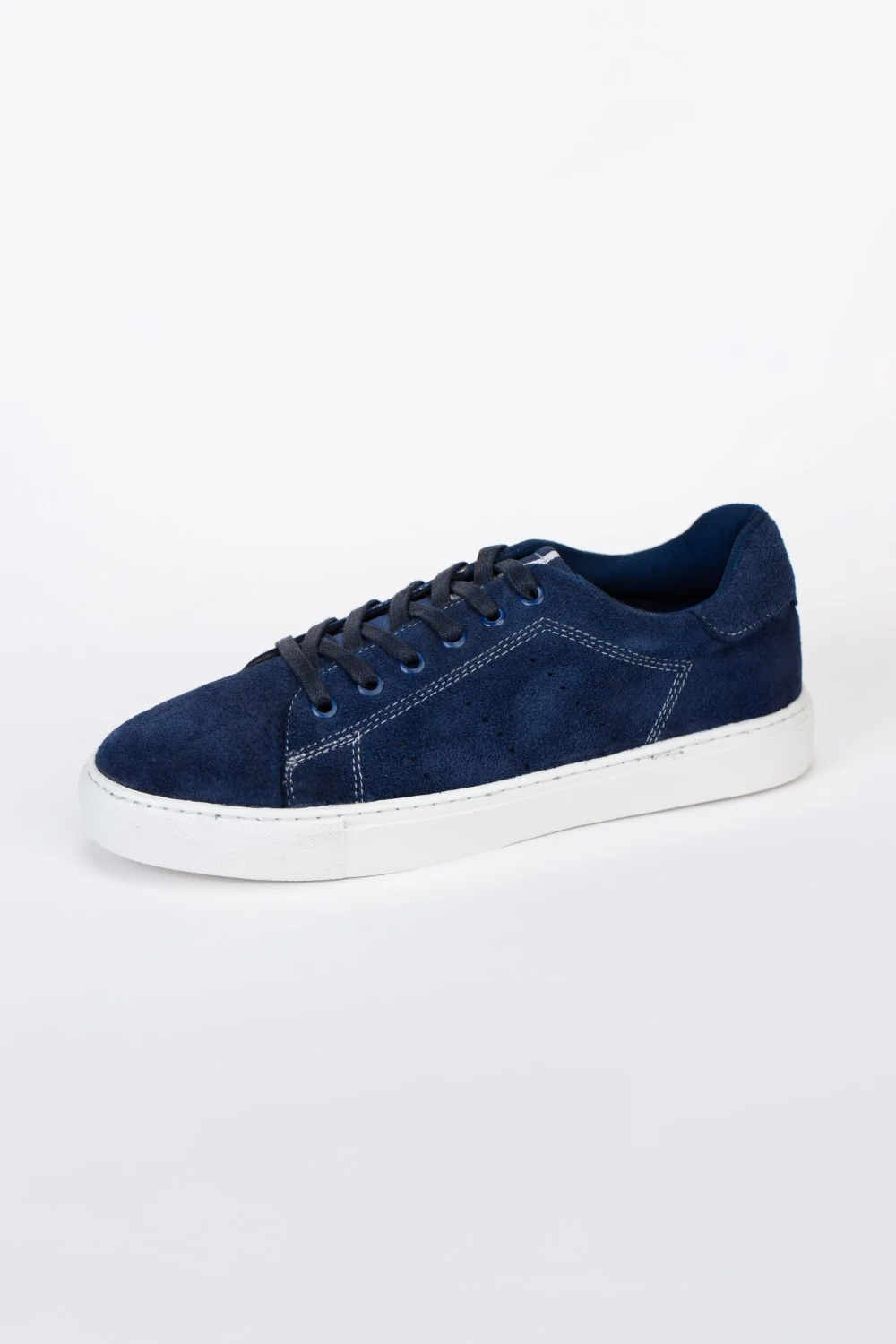 Mens Suede Sneakers With A Unique Design And Lace - Image 14