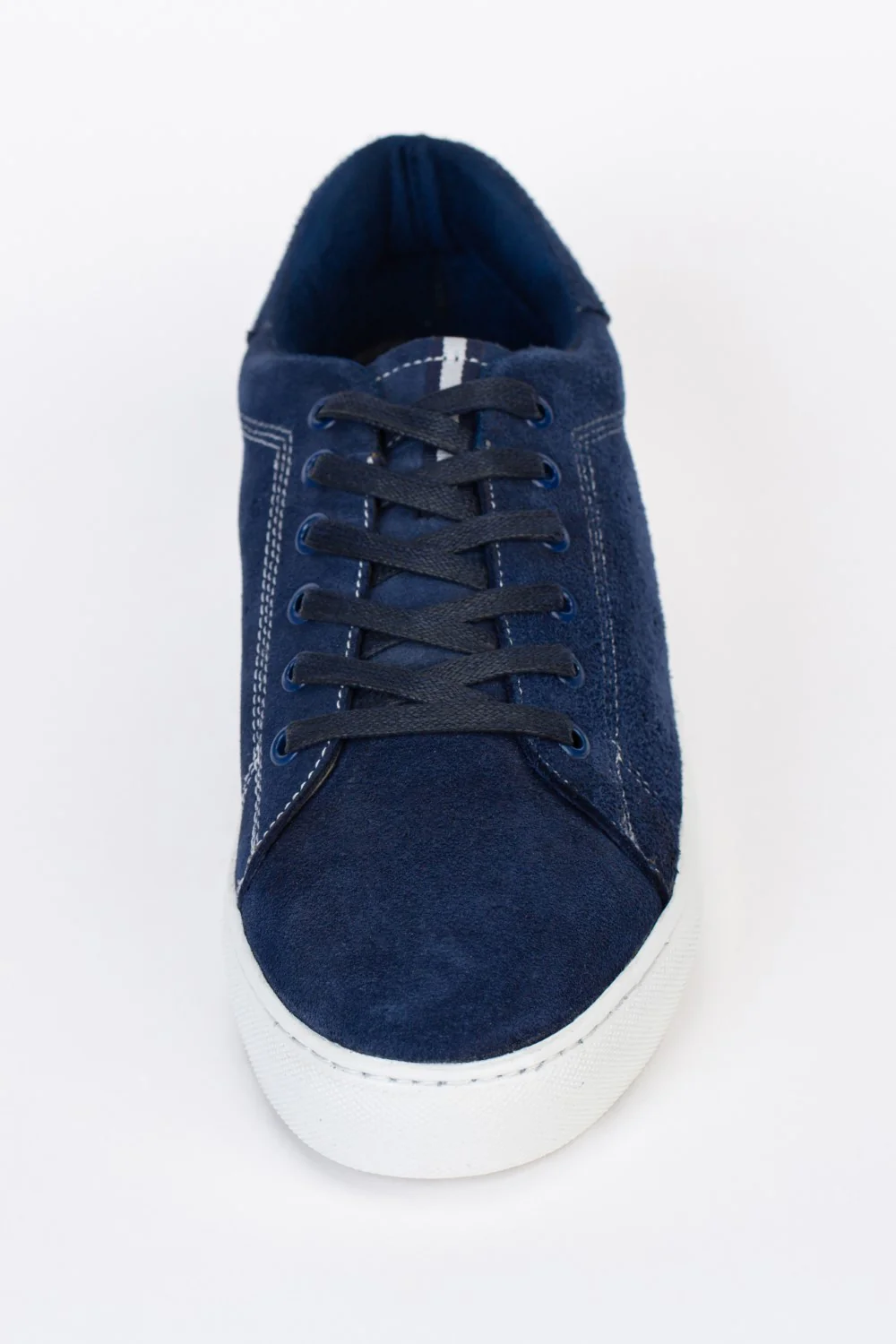 Mens Suede Sneakers With A Unique Design And Lace - Image 16