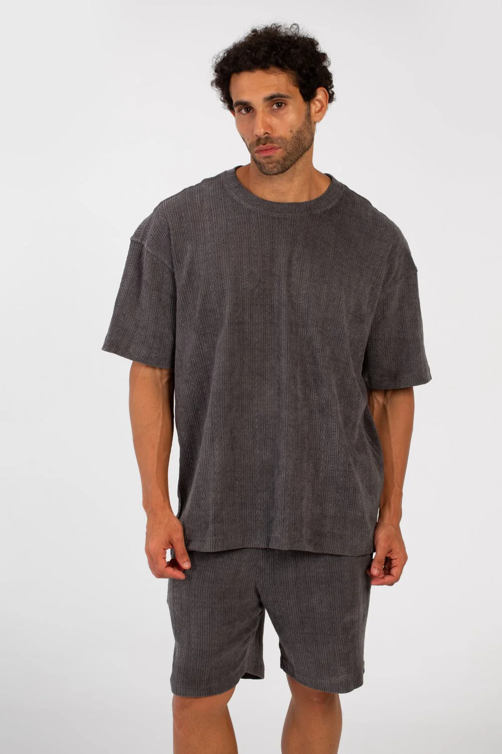 Men's Summer Comfortable Daily Outfit Set Round Neck