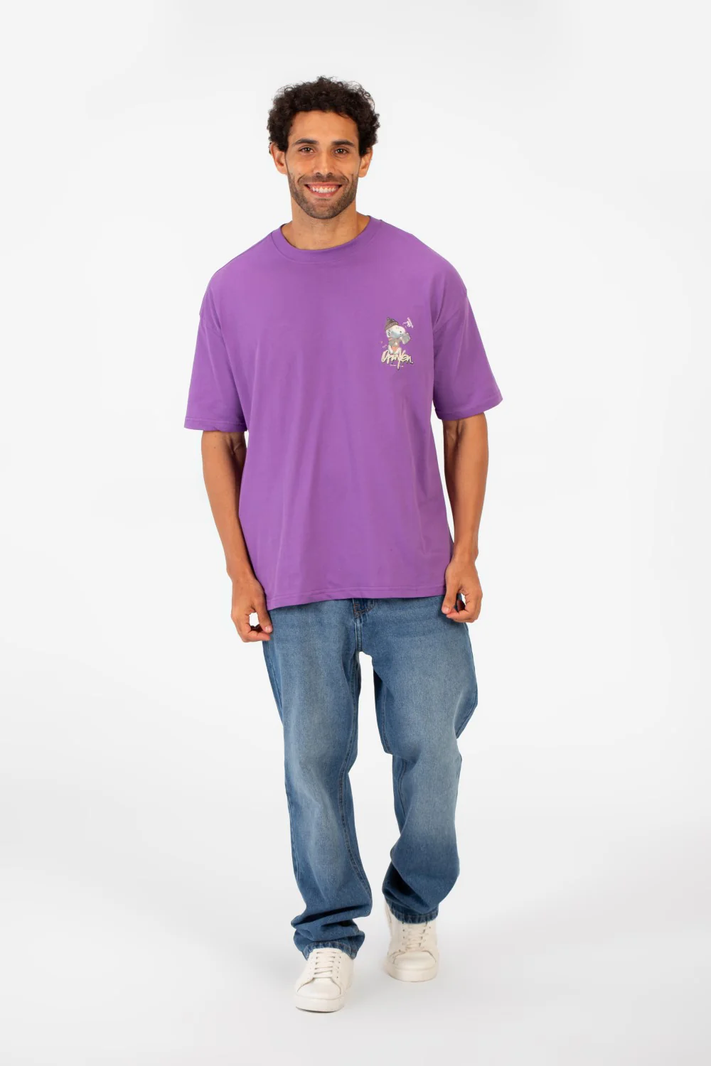Men's Summer Melton Lycra Regular Fit T-Shirt With Round Neck - Image 12