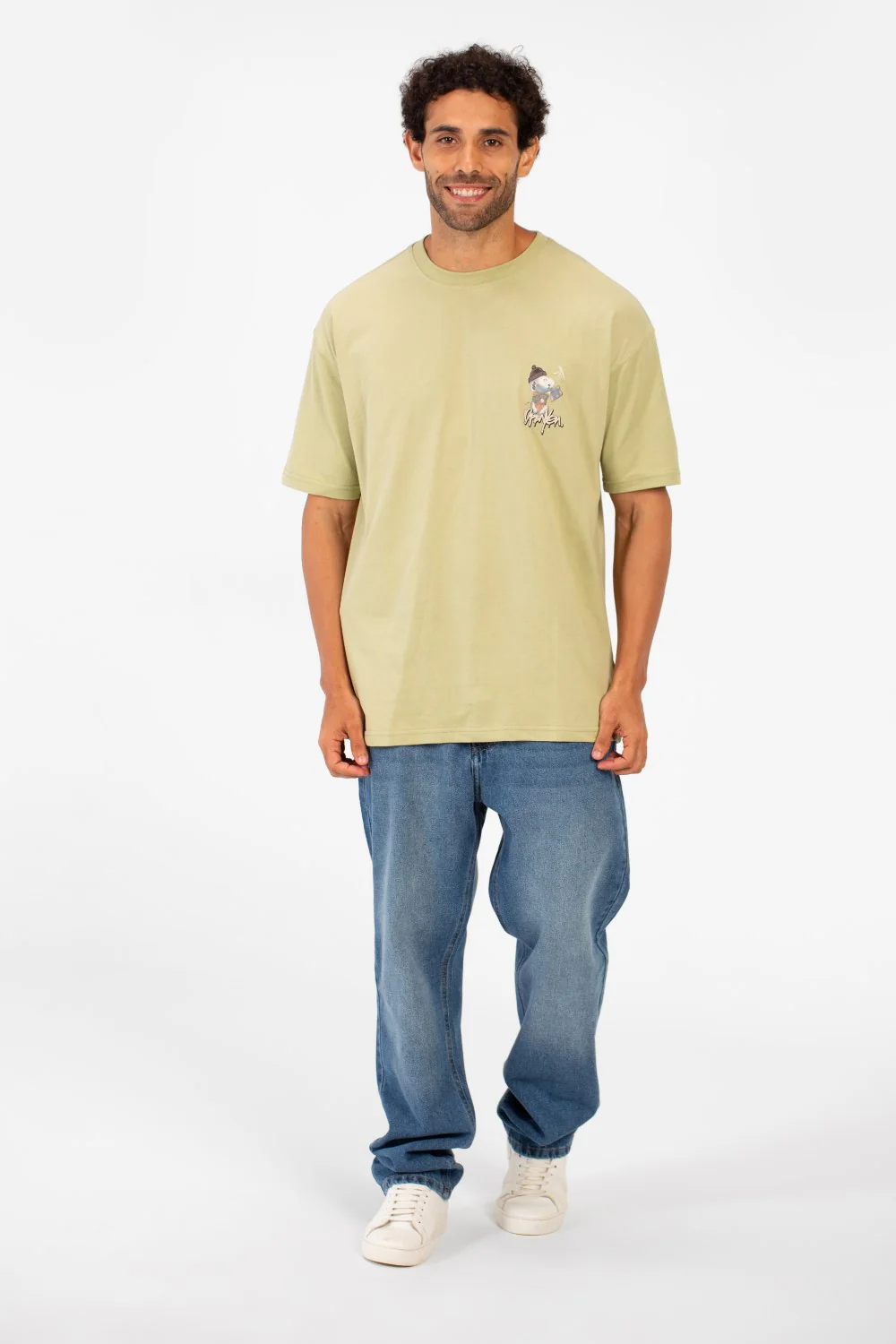 Men's Summer Melton Lycra Regular Fit T-Shirt With Round Neck - Image 8