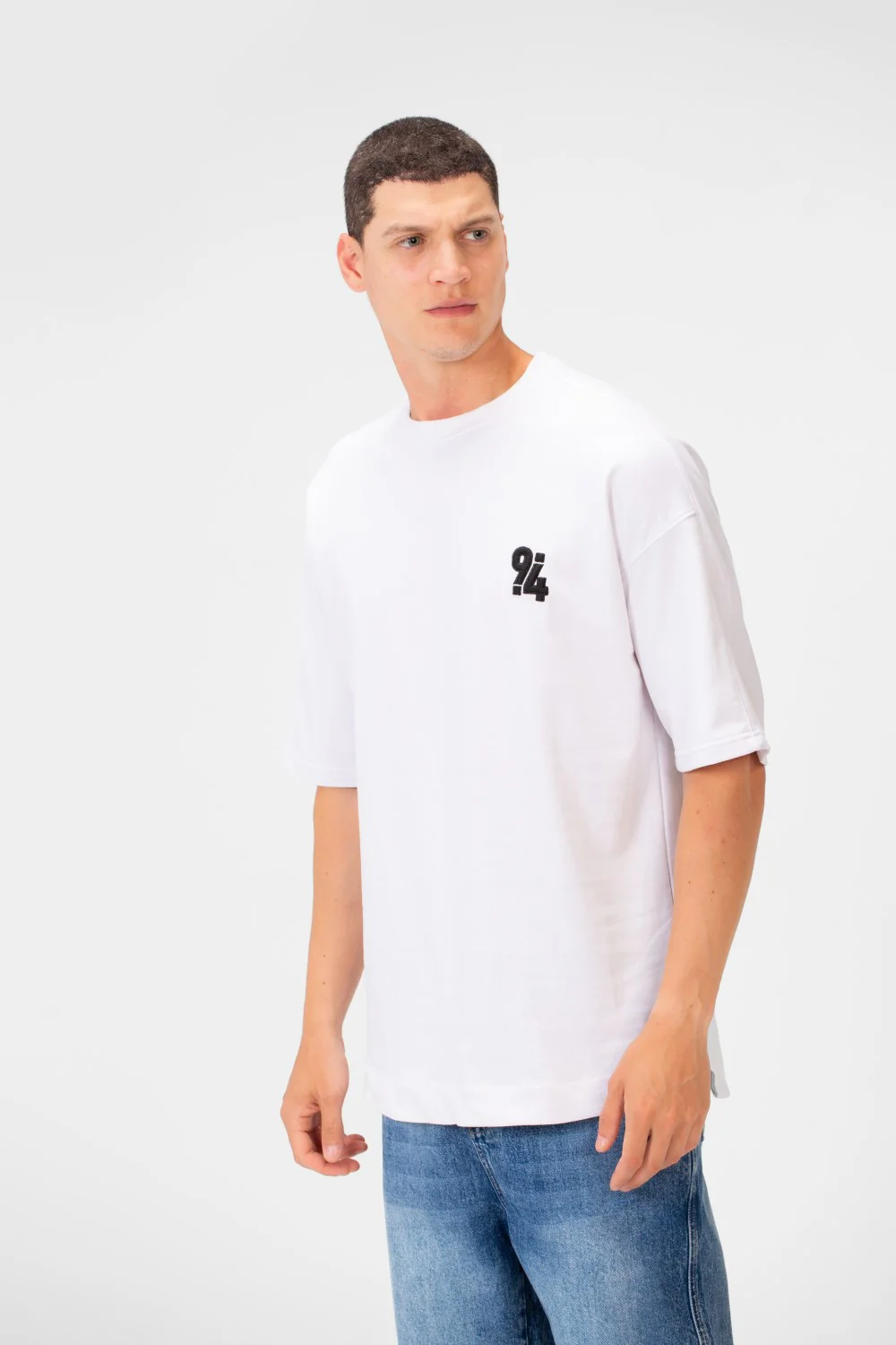 Men's Summer Melton Oversize Printed Half Sleeve Round Neck T-Shirt Comfortable Material - Image 11