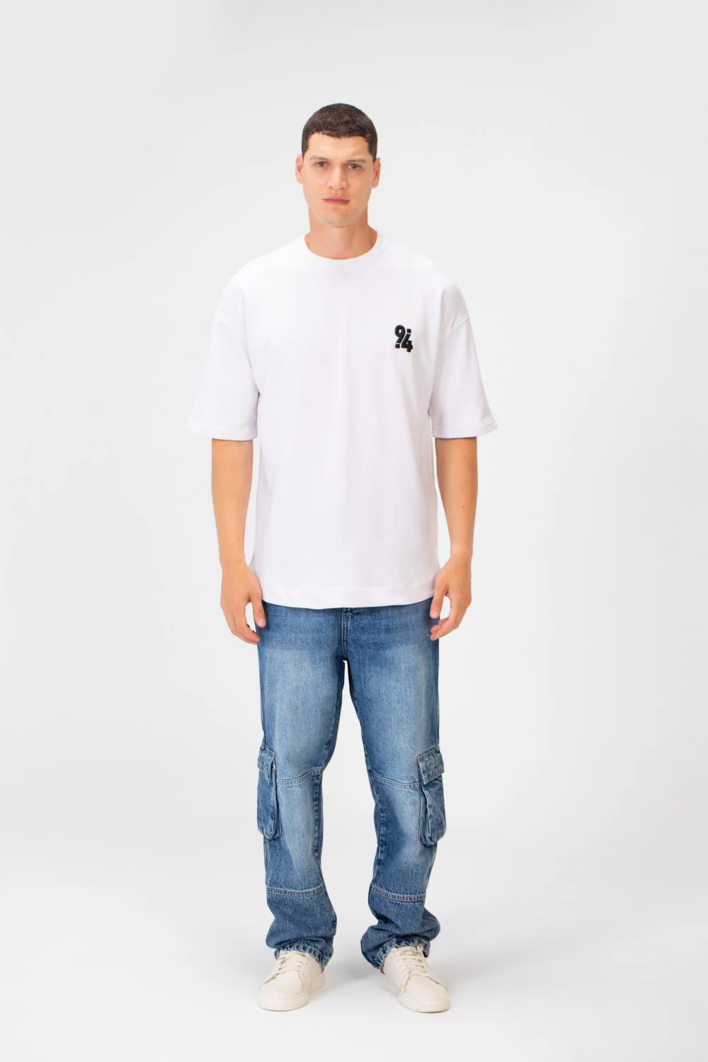 Men's Summer Melton Oversize Printed Half Sleeve Round Neck T-Shirt Comfortable Material - Image 12