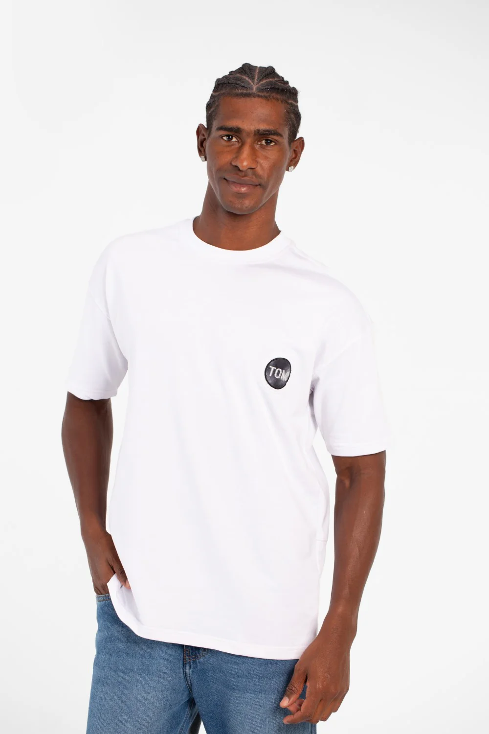 Men's Summer Melton Regular Fit Short Sleeves Text Print T-Shirt - Image 9