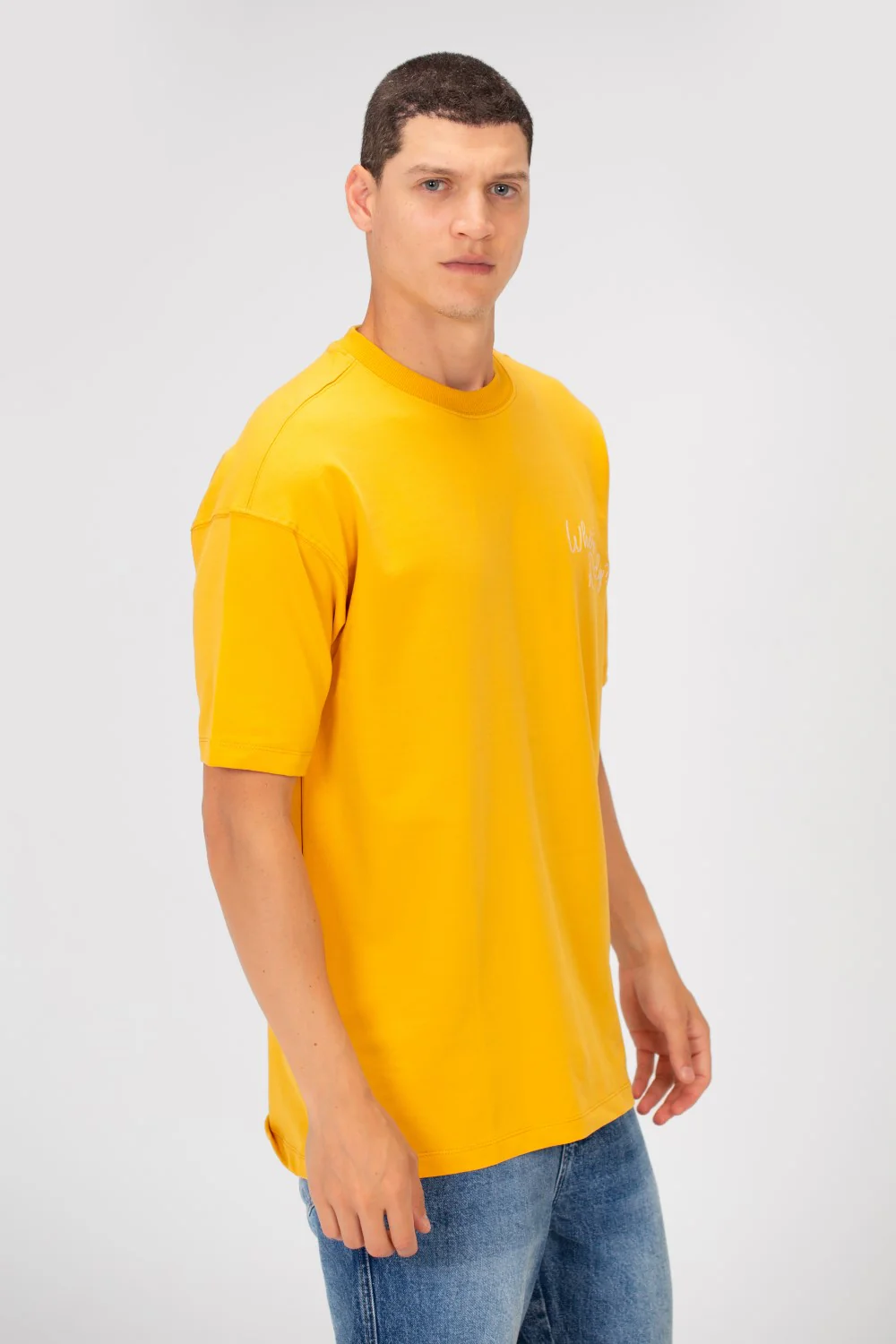 Men's Summer Melton Regular Fit Who’s Ready Print Short Sleeve T-Shirt - Image 7