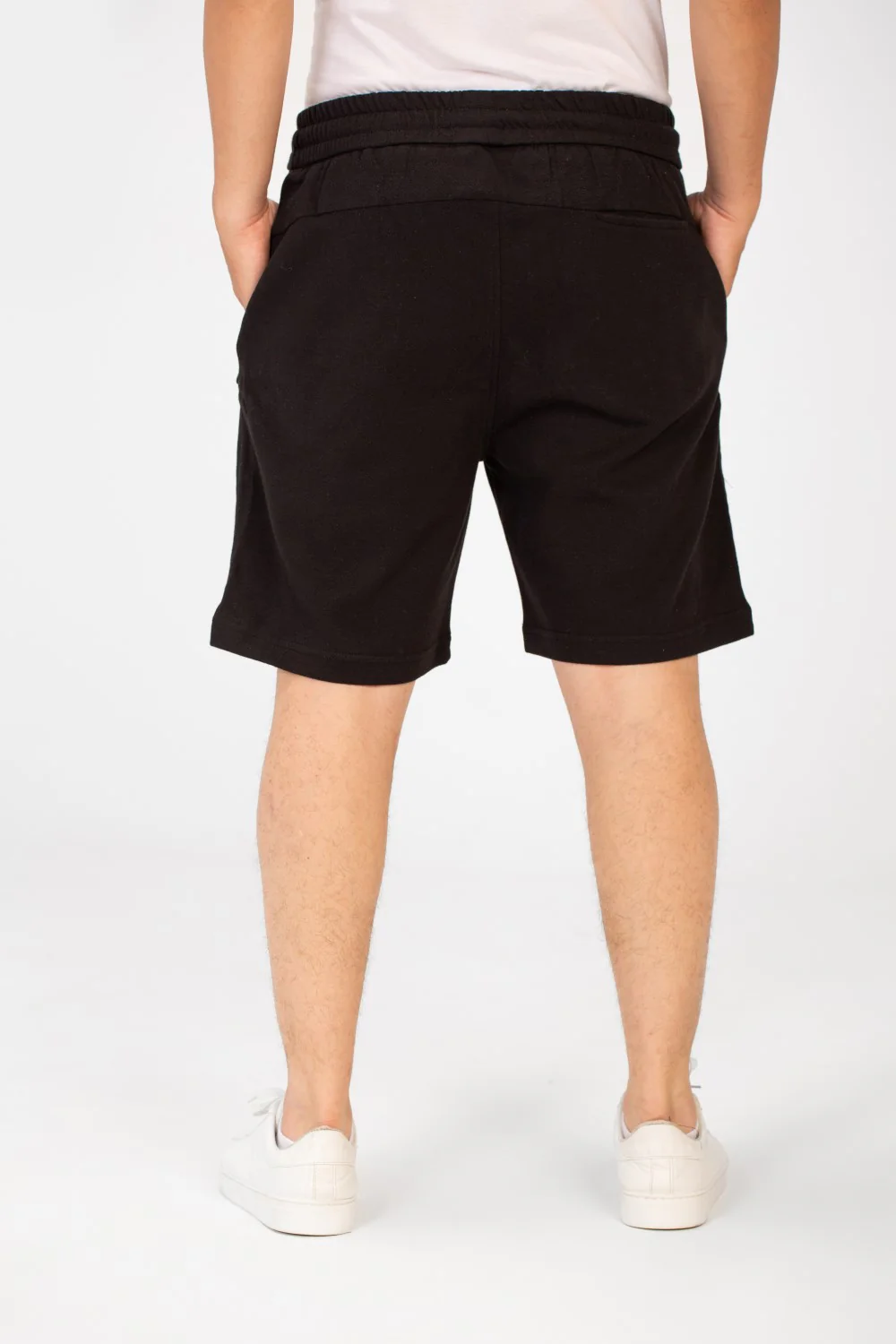 Men's Summer Melton Short With Pockets And Elastic Waist Practical And Comfortable - Image 2