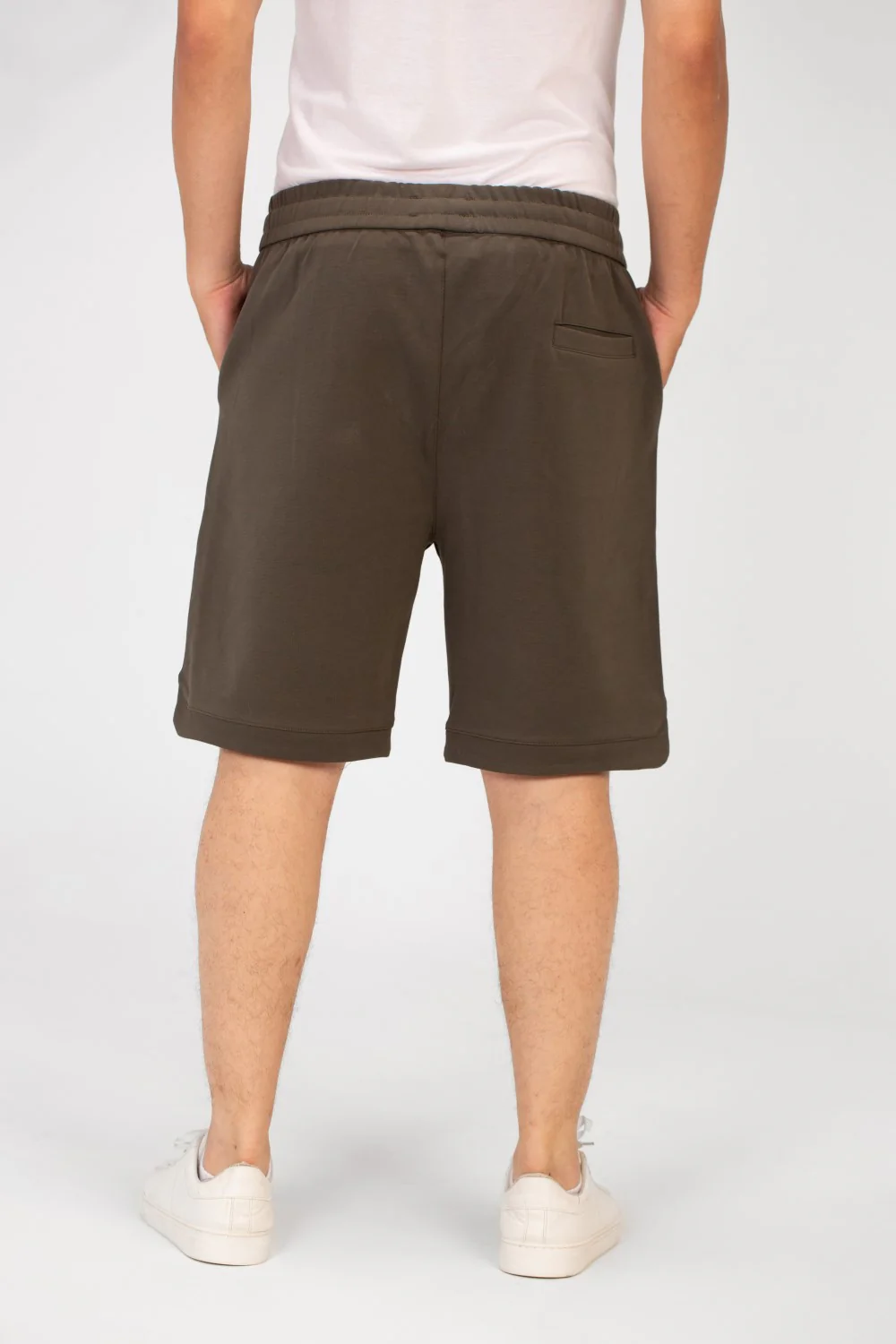 Men's Summer Melton Short With Pockets And Elastic Waistband - Image 10