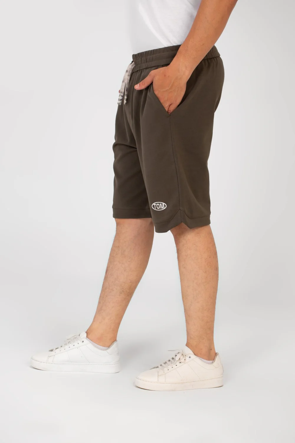 Men's Summer Melton Short With Pockets And Elastic Waistband - Image 12