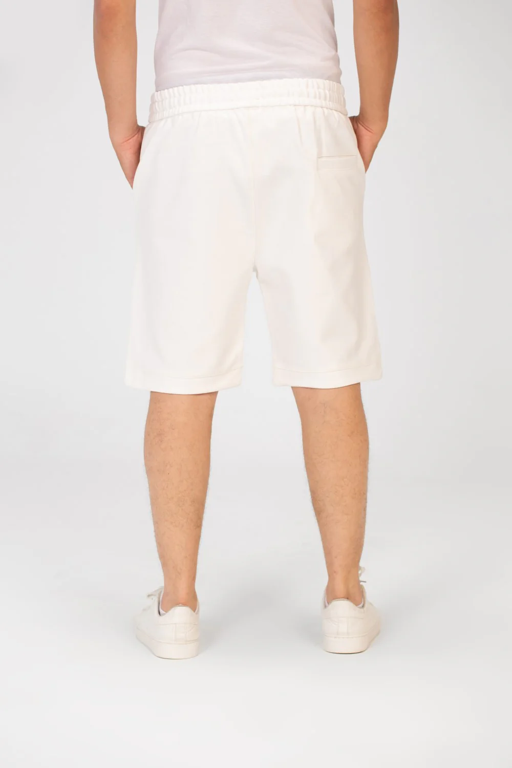 Men's Summer Melton Short With Pockets And Elastic Waistband - Image 14