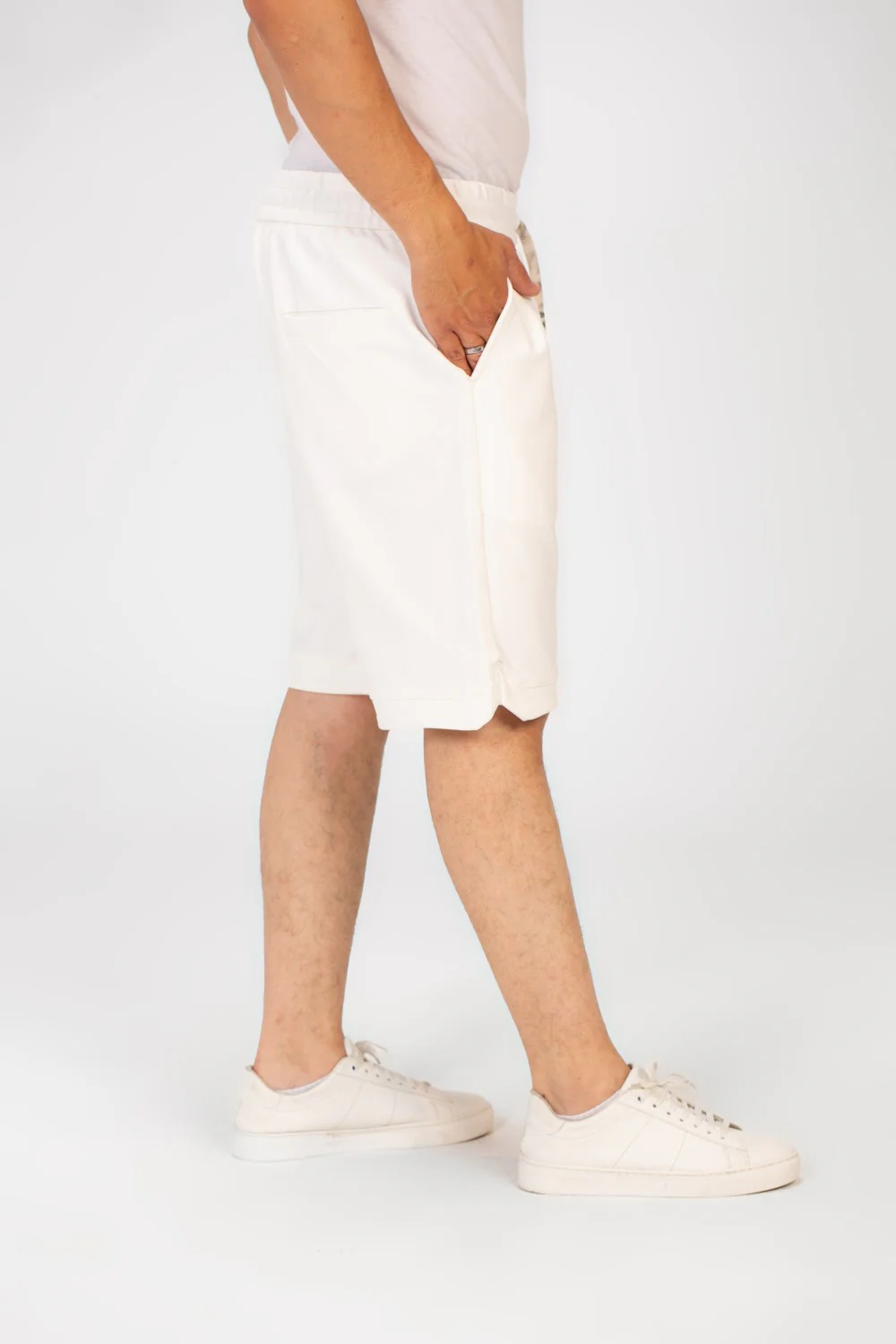 Men's Summer Melton Short With Pockets And Elastic Waistband - Image 15