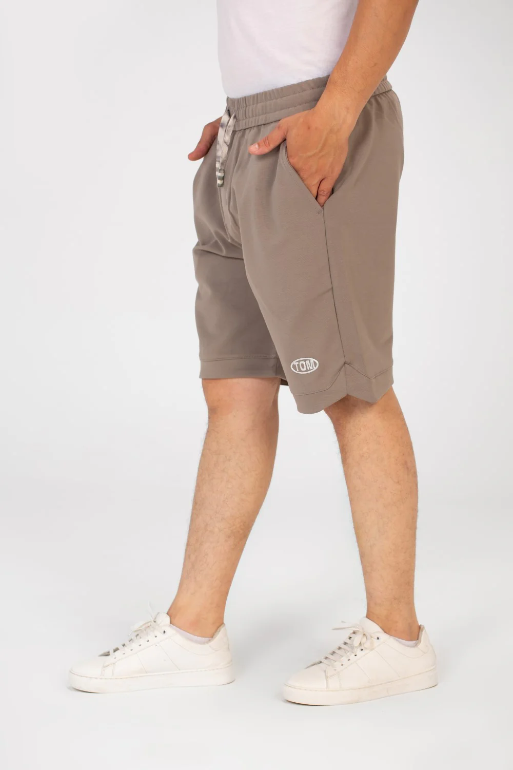 Men's Summer Melton Short With Pockets And Elastic Waistband - Image 19