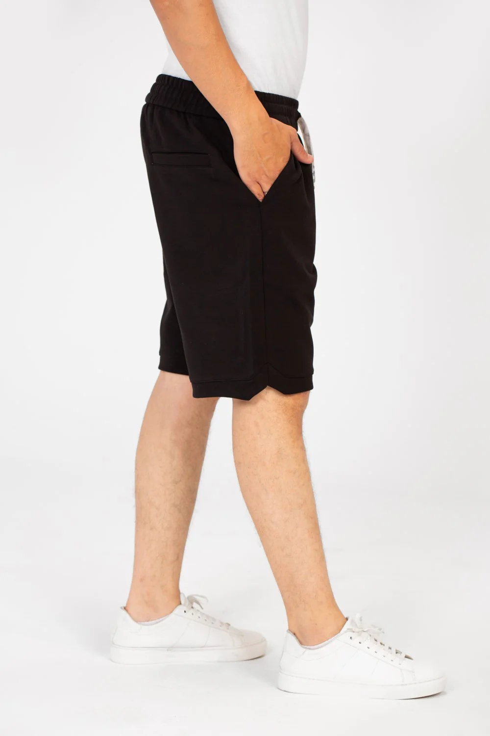 Men's Summer Melton Short With Pockets And Elastic Waistband - Image 7