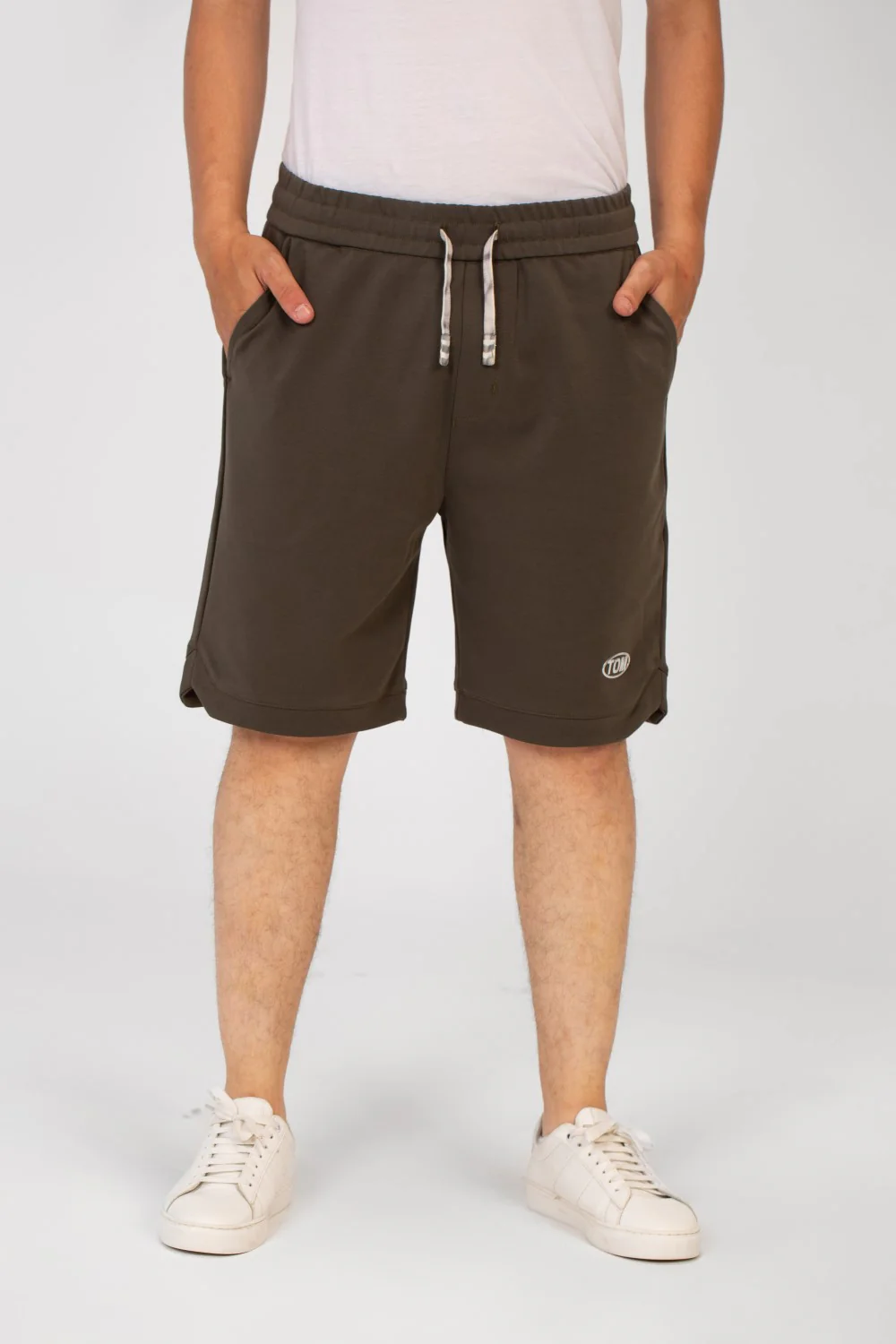 Men's Summer Melton Short With Pockets And Elastic Waistband - Image 9