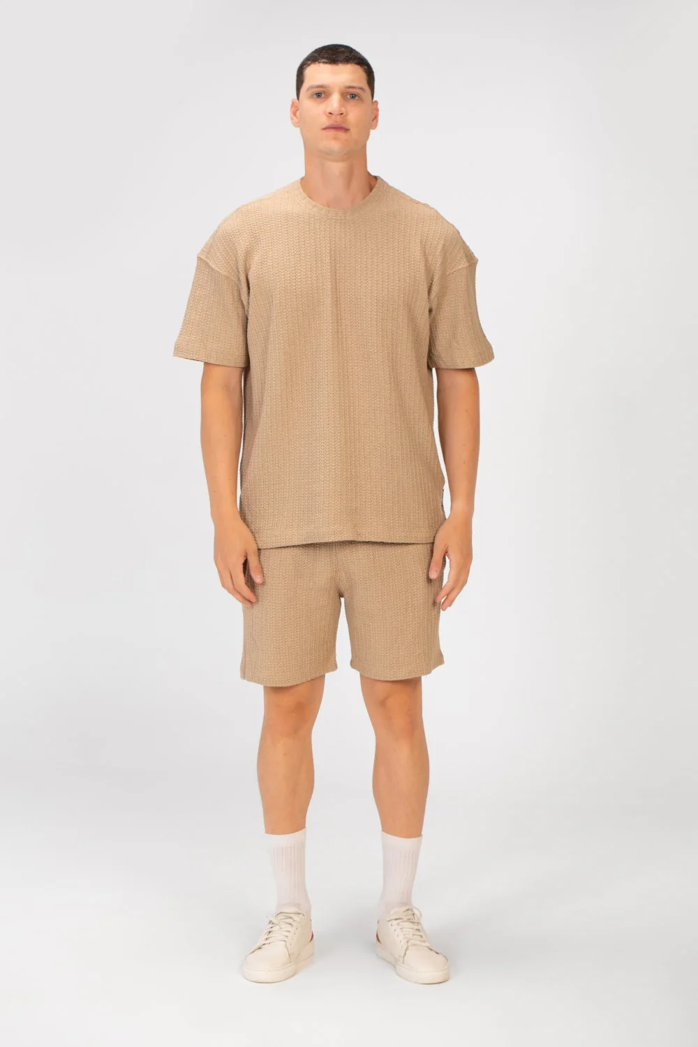 Men's Summer Oversize Outfit Sleeved Modern And Comfortable - Image 12