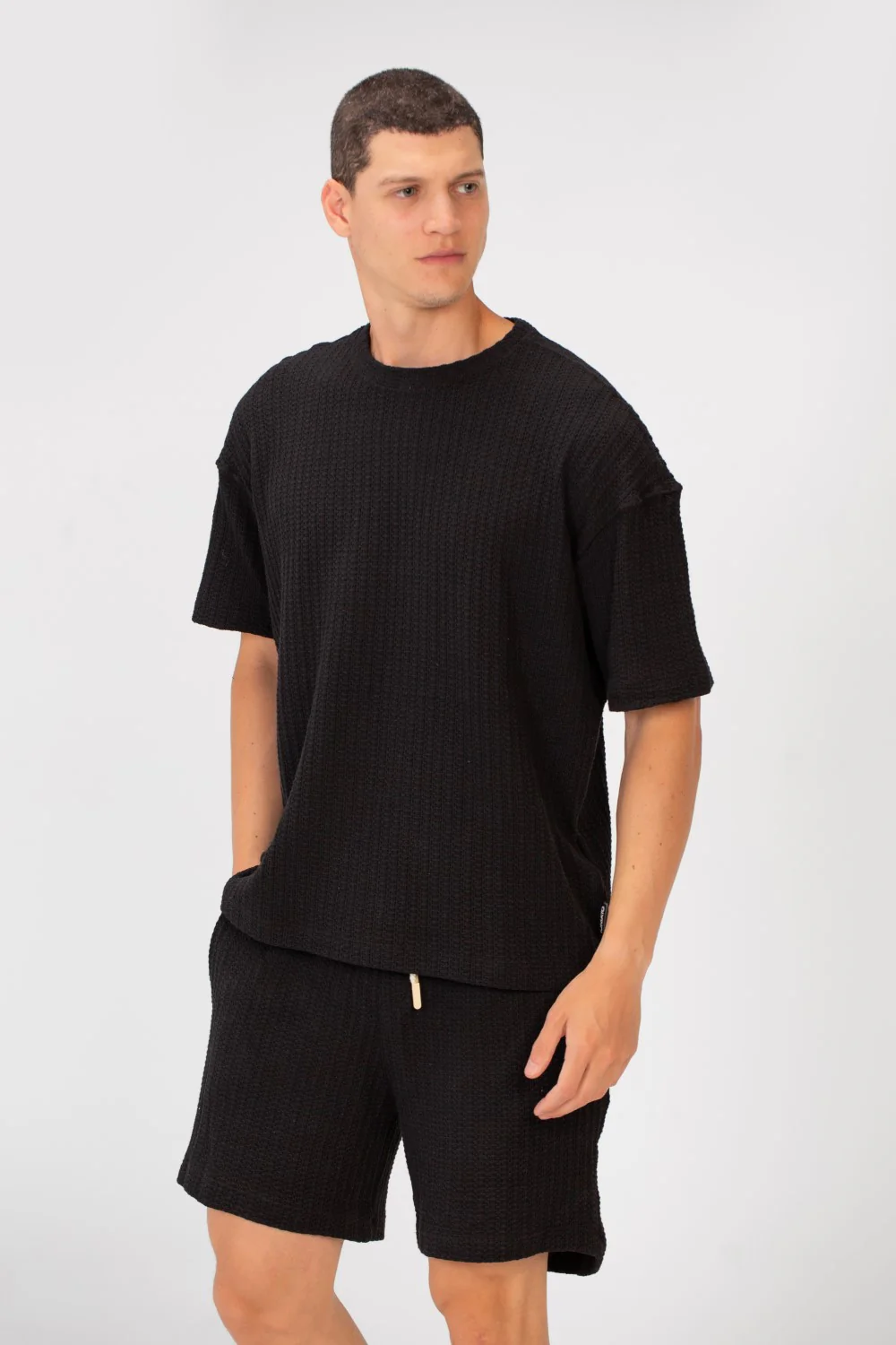 Men's Summer Oversize Outfit Sleeved Modern And Comfortable - Image 3