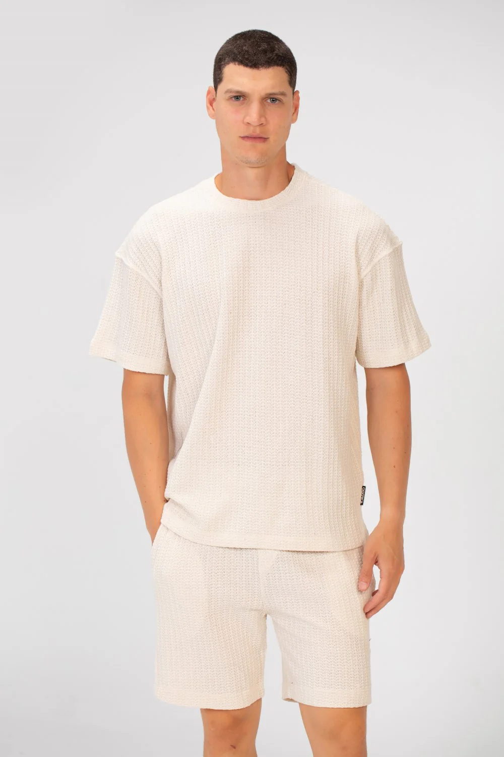 Men's Summer Oversize Outfit Sleeved Modern And Comfortable - Image 5