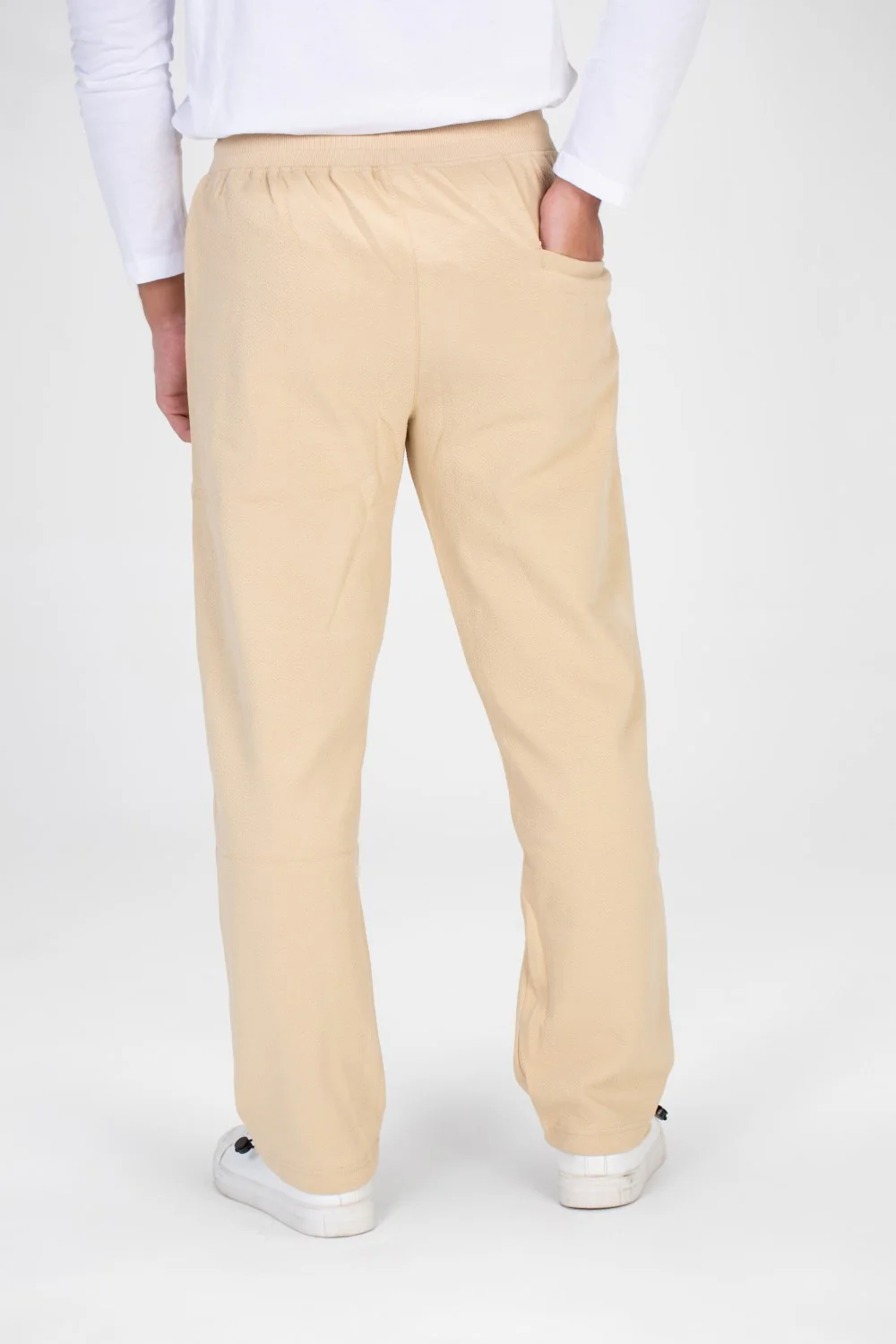 Mens Sweatpants With Elastic Waistband And A Modern Cut - Image 2
