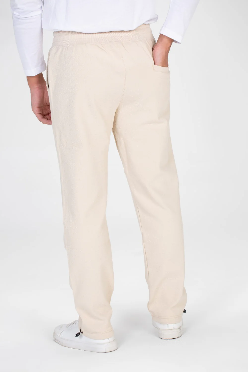 Mens Sweatpants With Elastic Waistband And A Modern Cut - Image 6