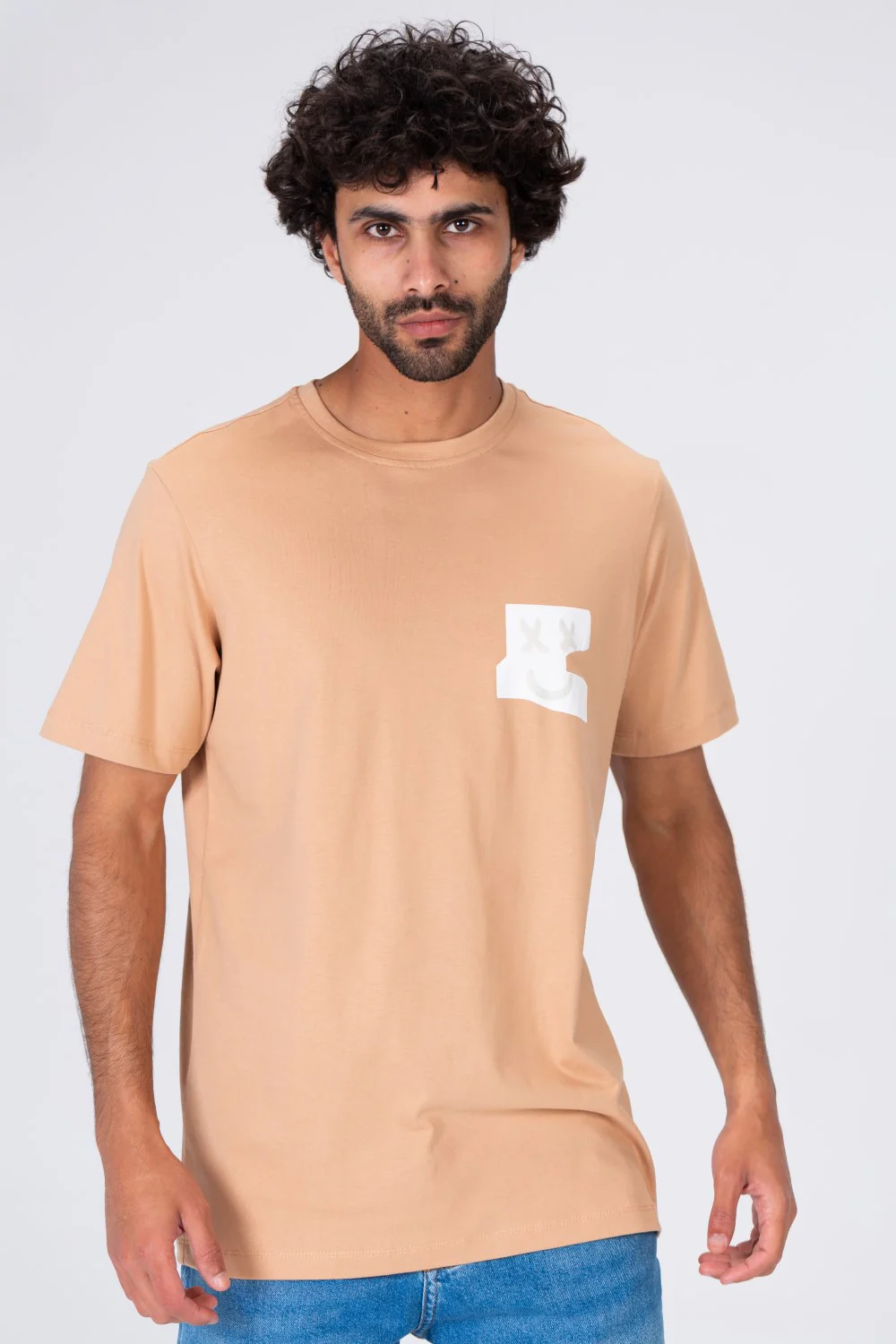 Mens T-shirt with A Round Neck And A Distinctive Trendy Print - Image 6