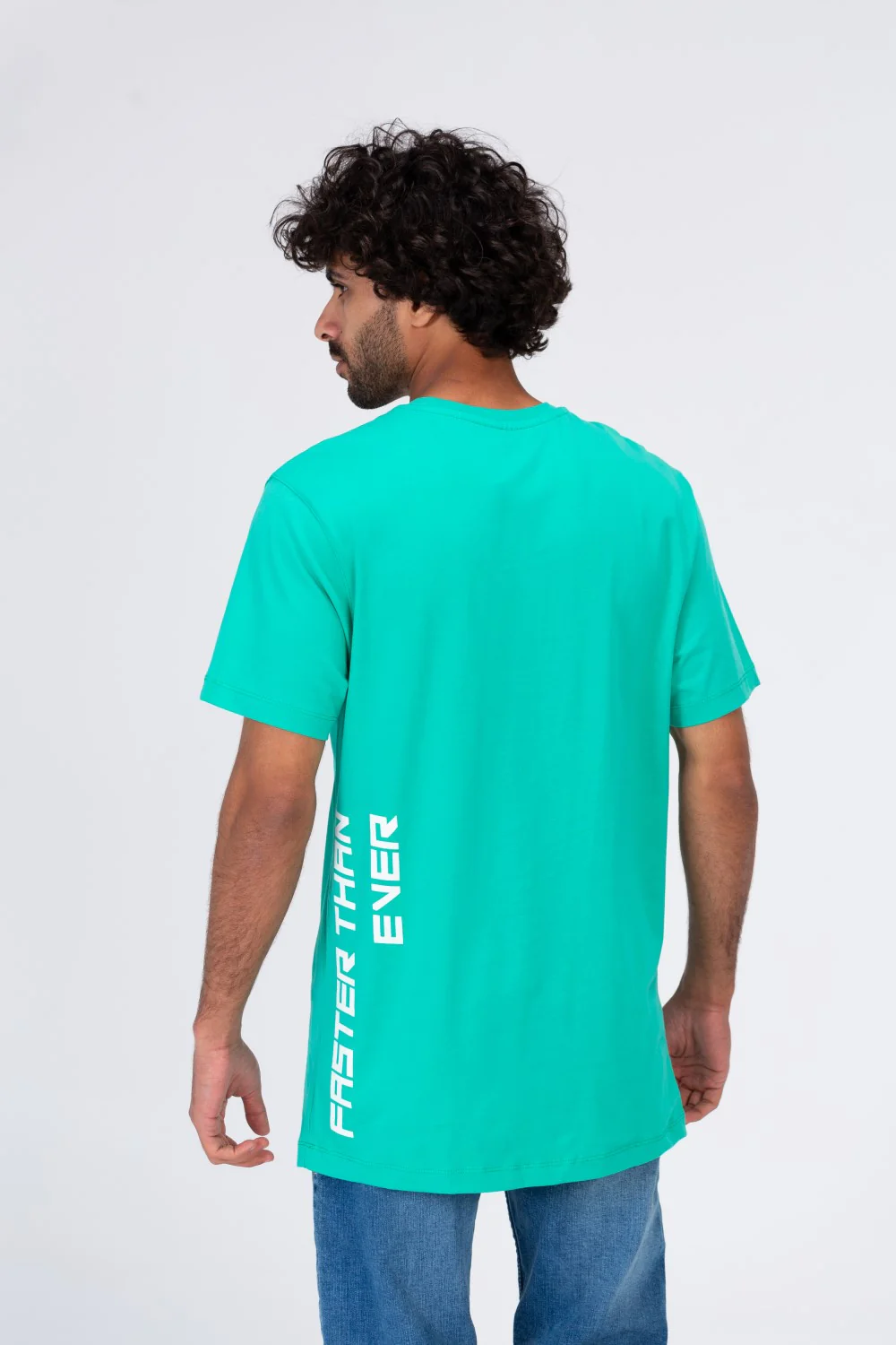 Mens T-shirt With Front Print And Trendy Summer Colors - Image 5