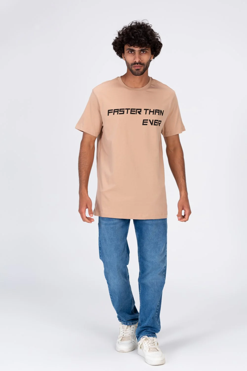 Mens T-shirt With Front Print And Trendy Summer Colors - Image 7