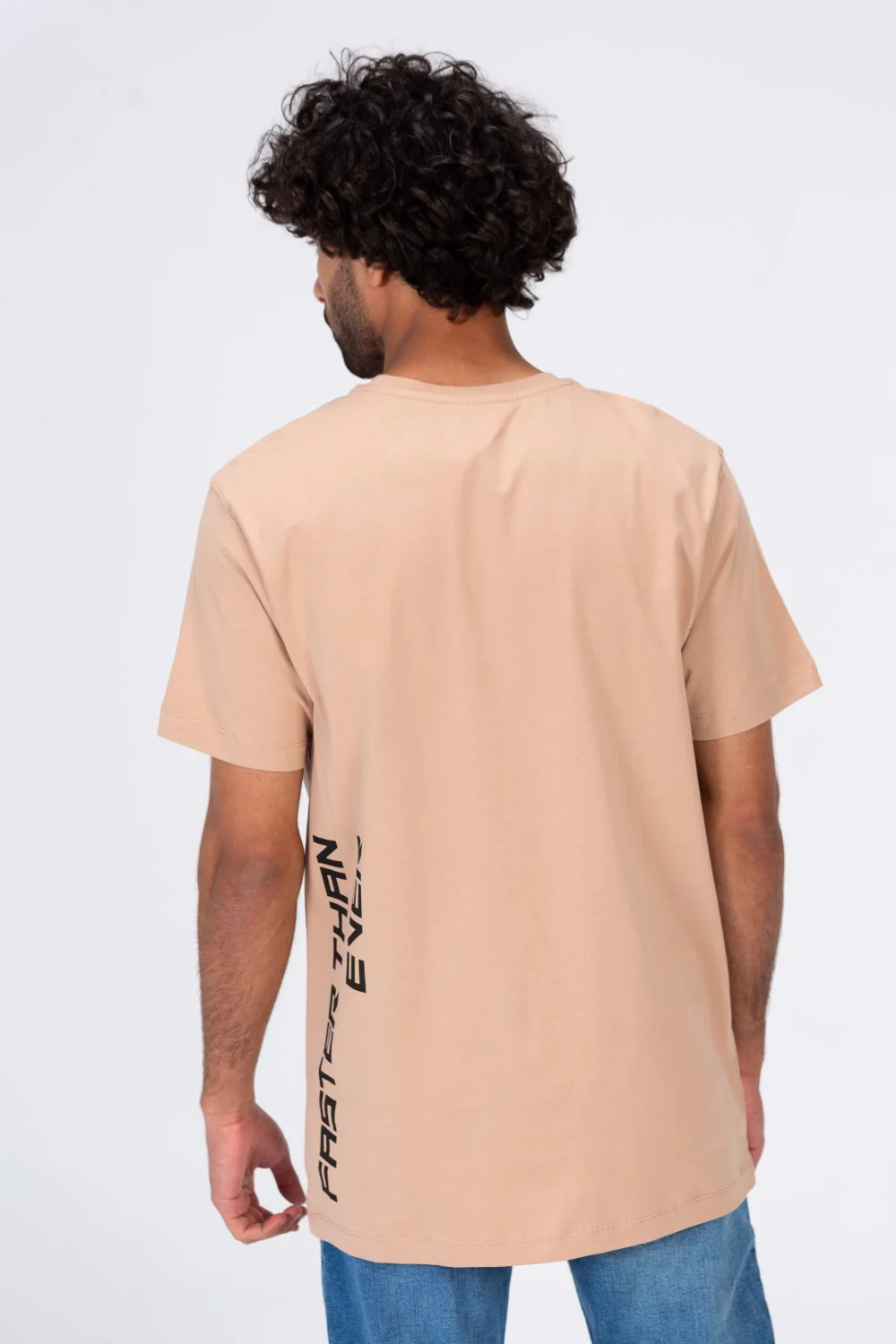 Mens T-shirt With Front Print And Trendy Summer Colors - Image 8