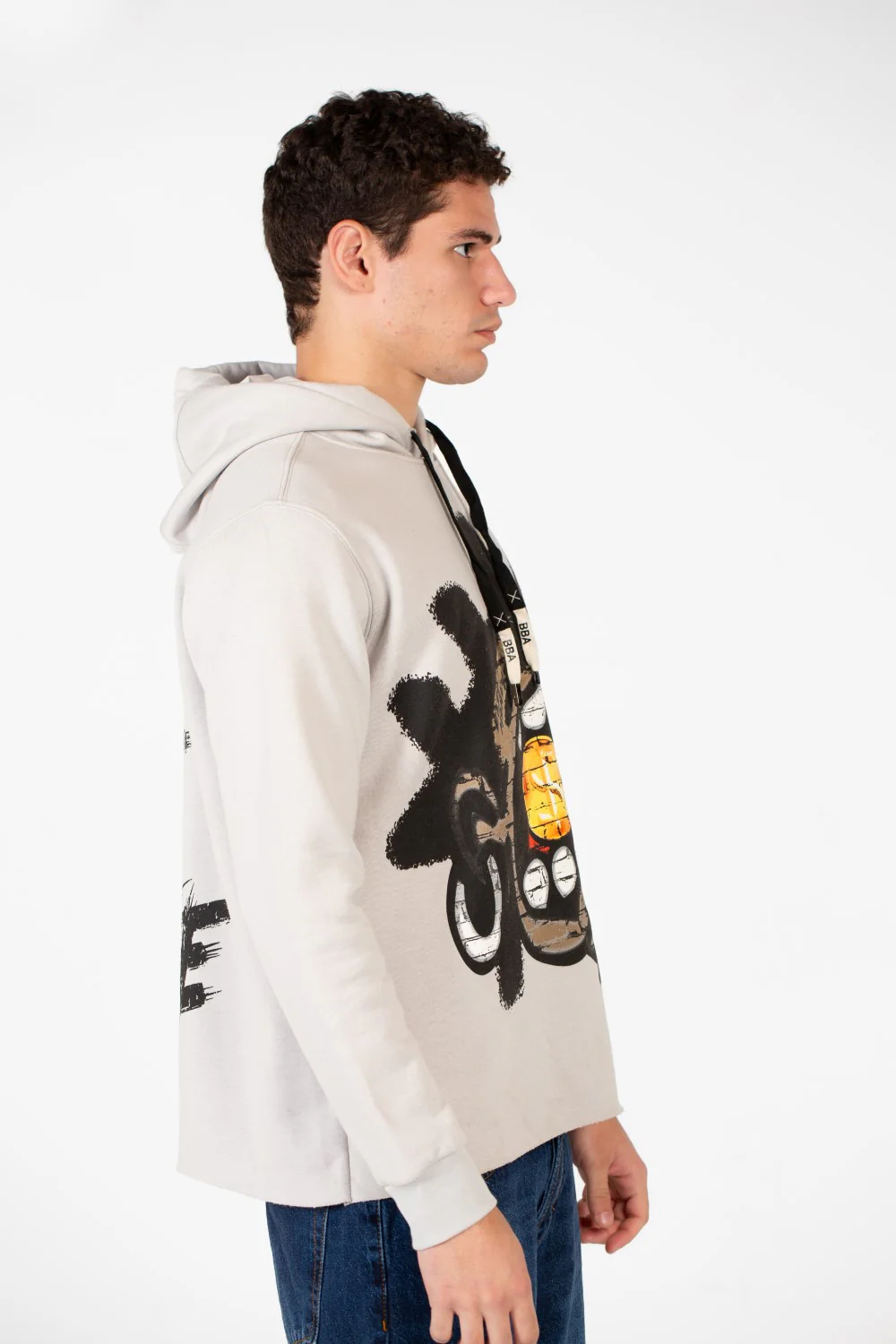 Men's Text Print Hoodie Sweatshirt - Image 7