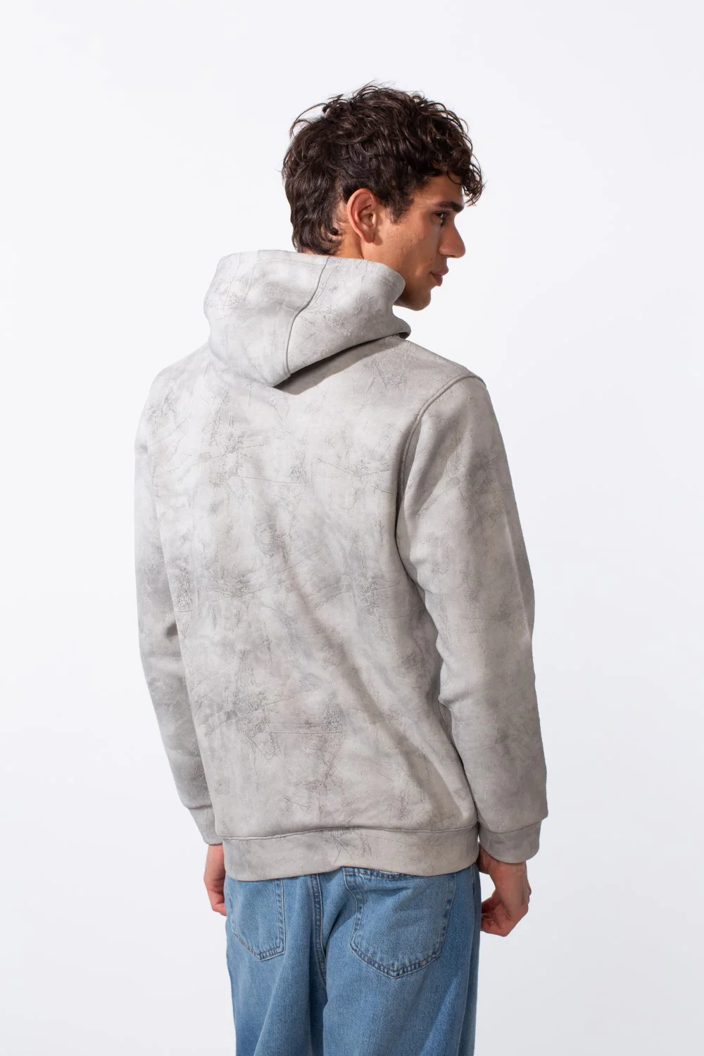 Men's Tie-Dye Long Sleeve Slim Fit Hood Sweatshirt - Image 10