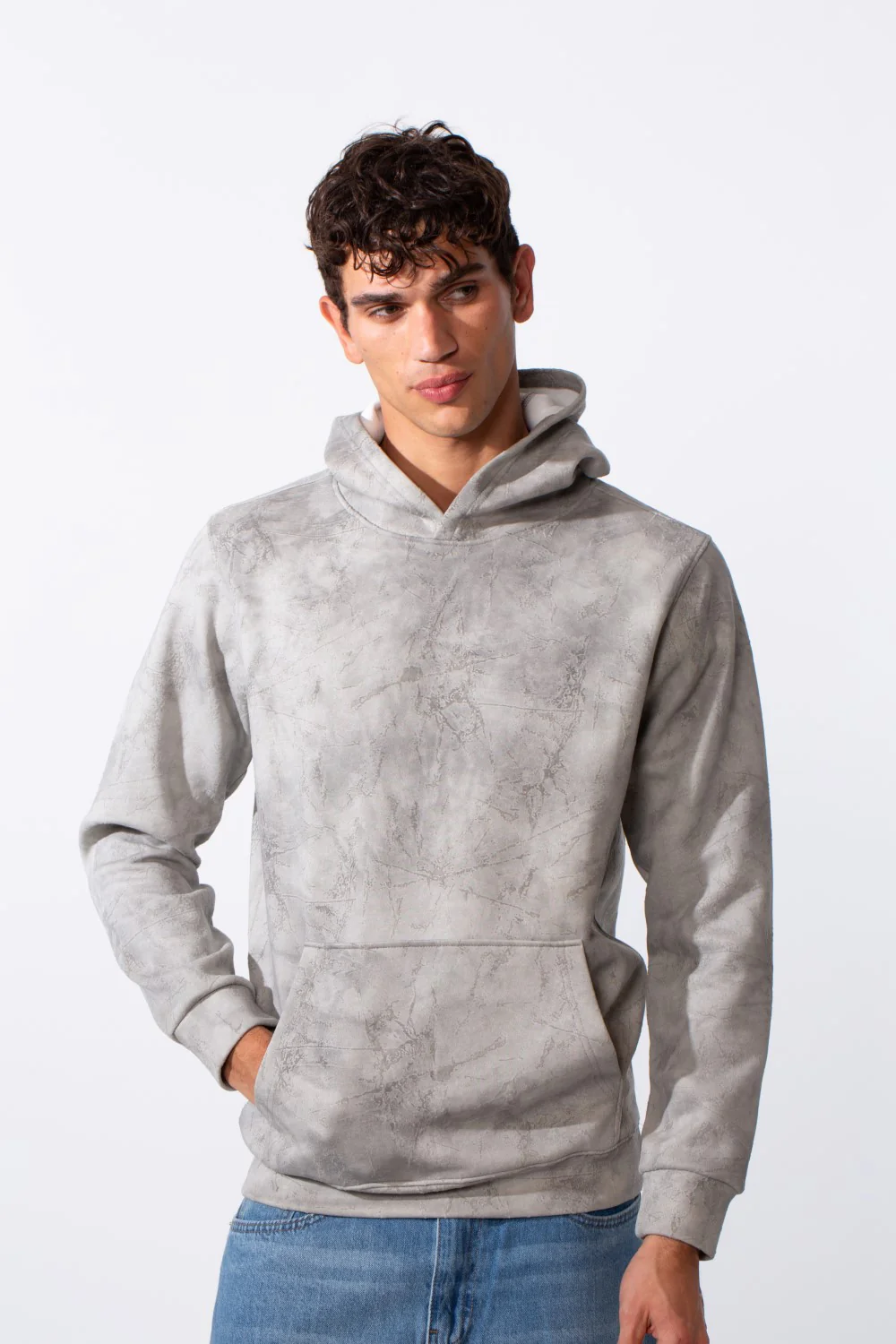 Men's Tie-Dye Long Sleeve Slim Fit Hood Sweatshirt - Image 9