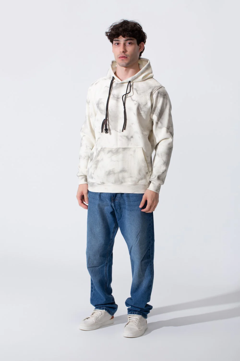 Men's Tie Dye Slim Fit Long Sleeve Sweatshirt - Image 12