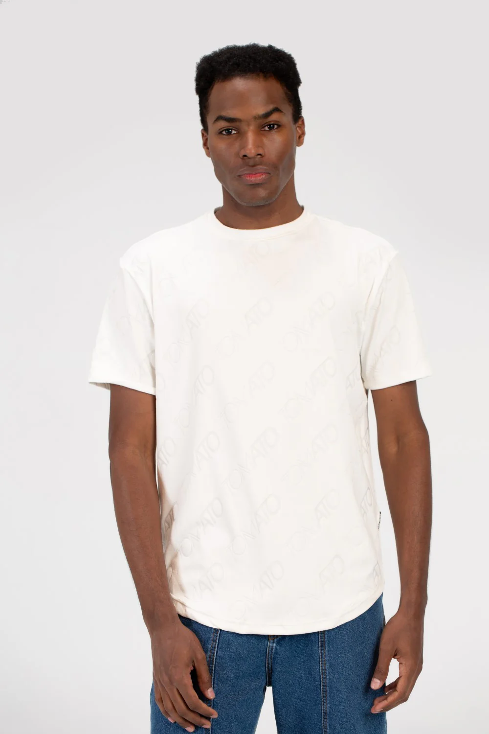 Men's Tomato Basic Half Sleeve T-Shirt - Image 5