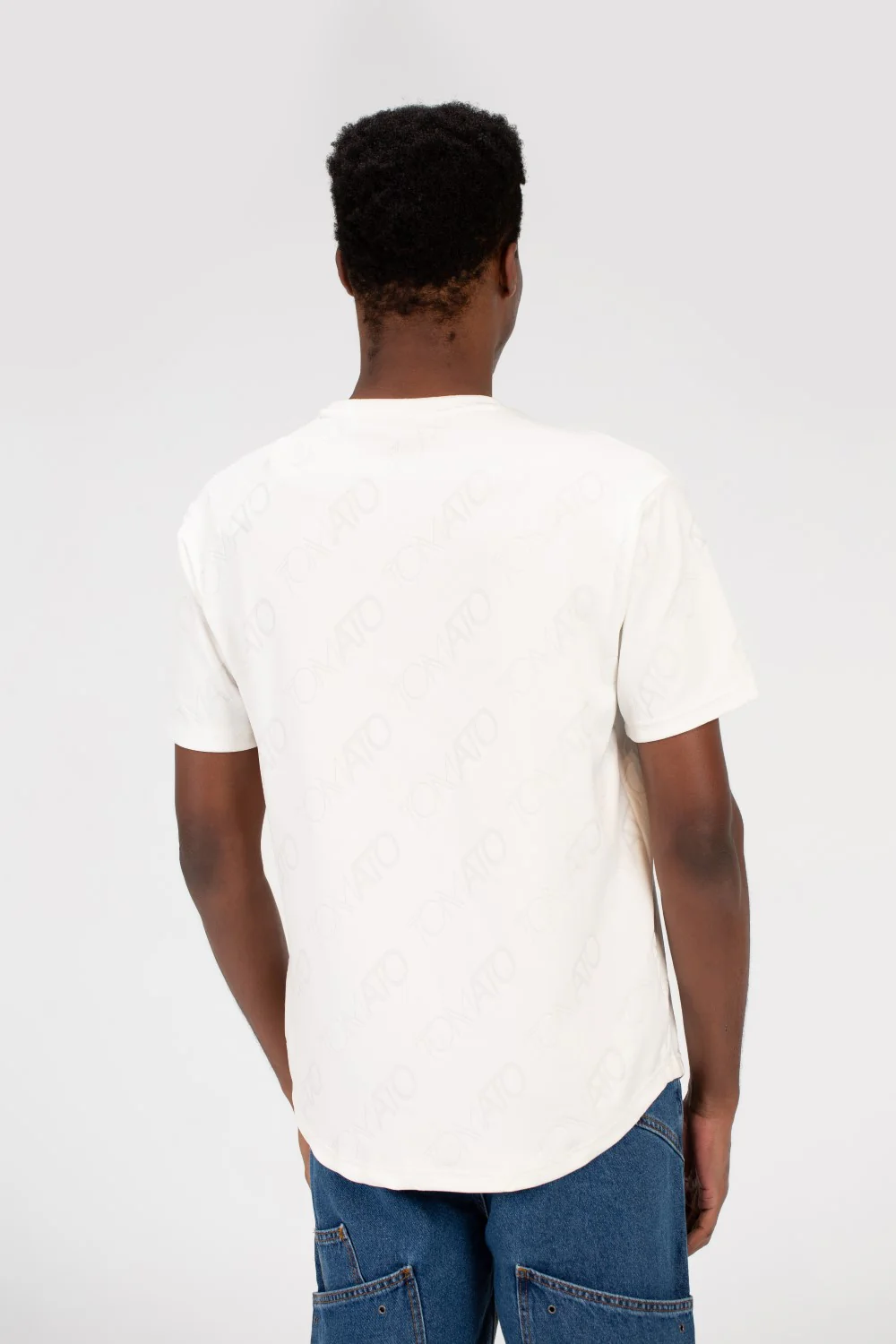Men's Tomato Basic Half Sleeve T-Shirt - Image 6