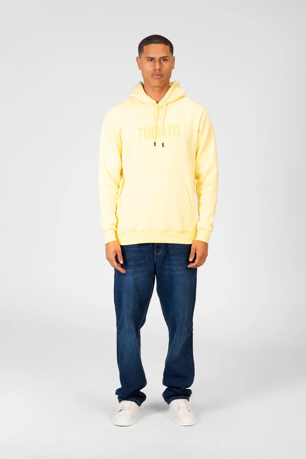 Men's Tomato Basic Long Sleeve Hoodie Sweatshirt - Image 12