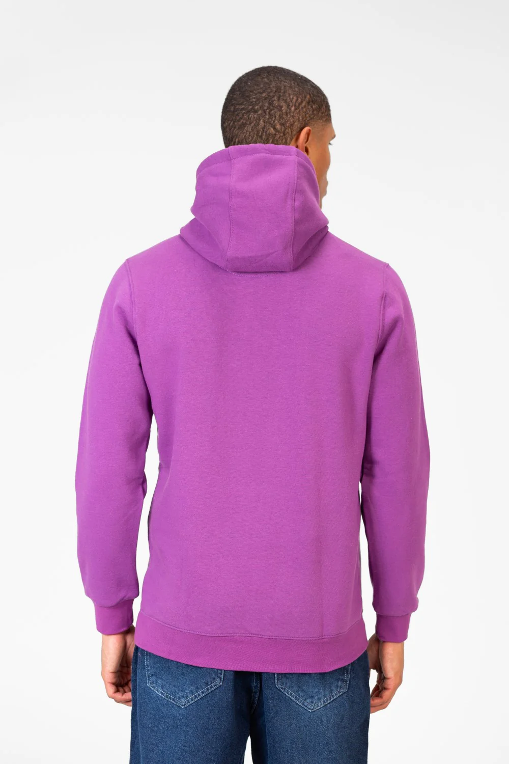 Men's Tomato Basic Long Sleeve Hoodie Sweatshirt - Image 6