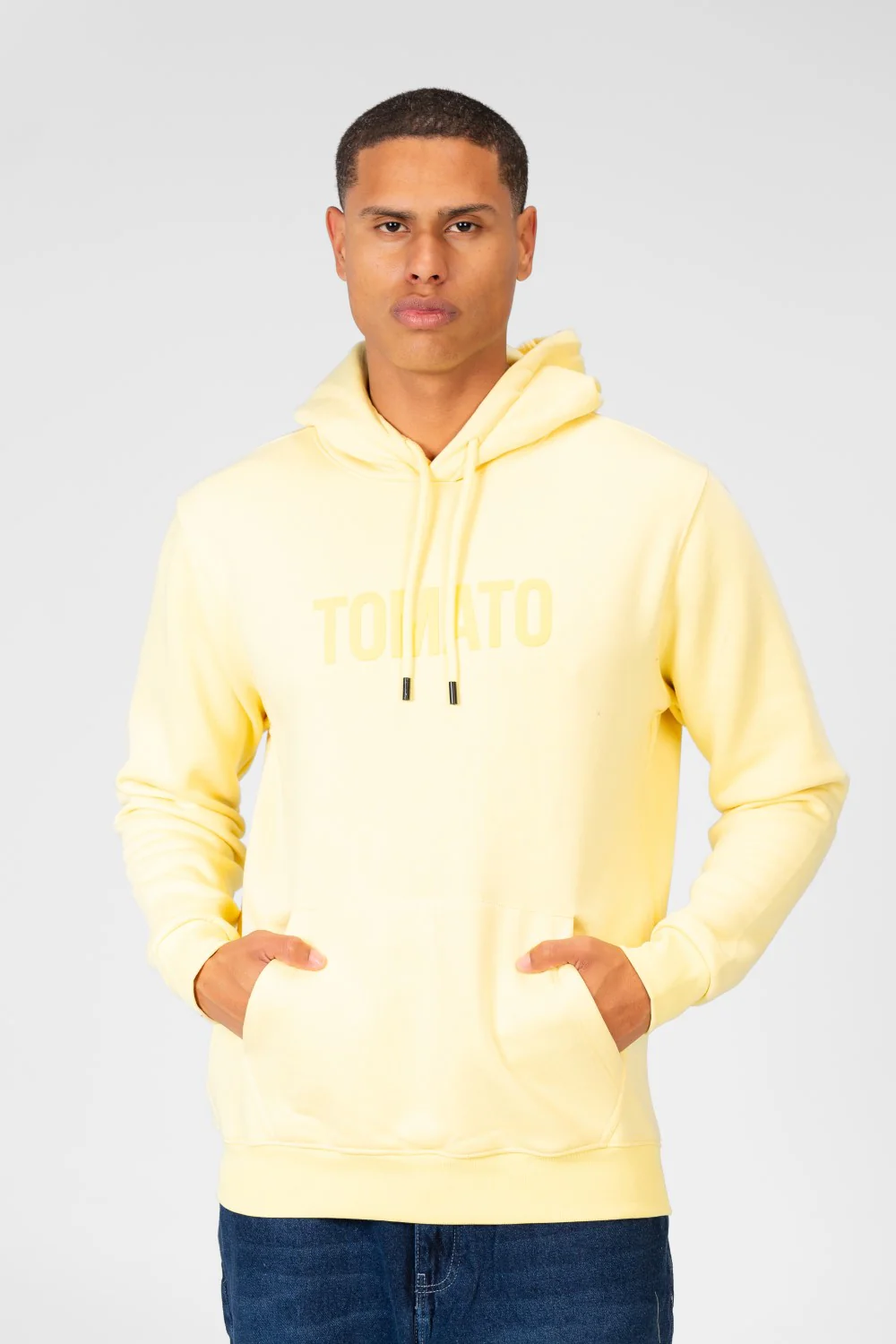 Men's Tomato Basic Long Sleeve Hoodie Sweatshirt - Image 9