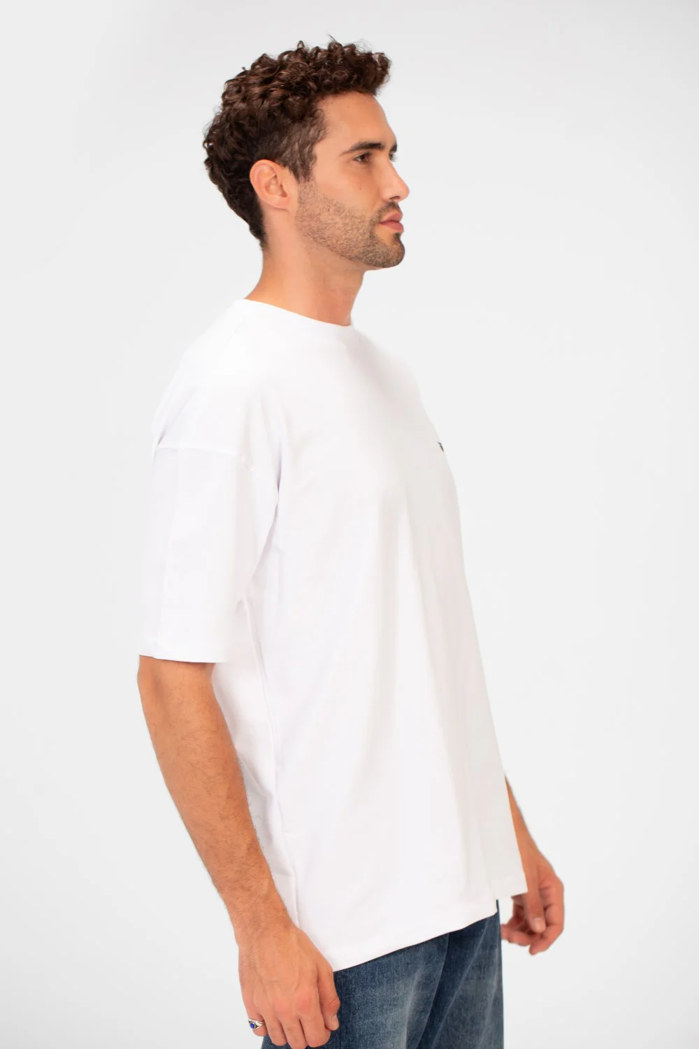Men's Tomato Basic Regular Fit Round Neck Melton T-Shirt - Image 15