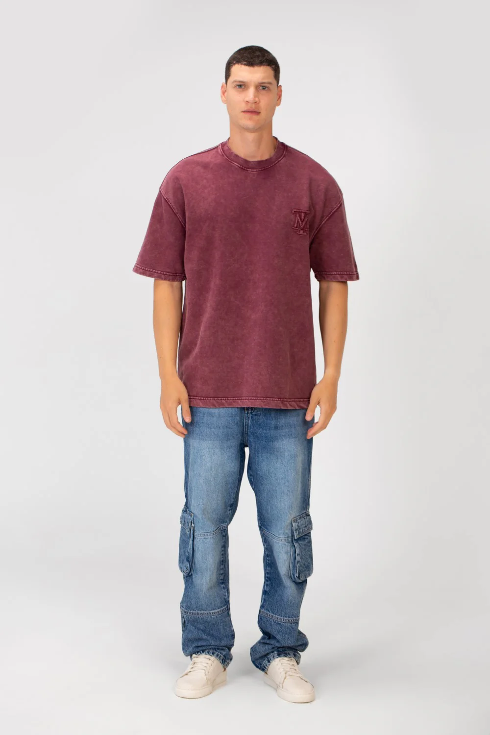 Men's Tomato Basic Short Sleeve Regular Fit Crew Neck T-Shirt - Image 20