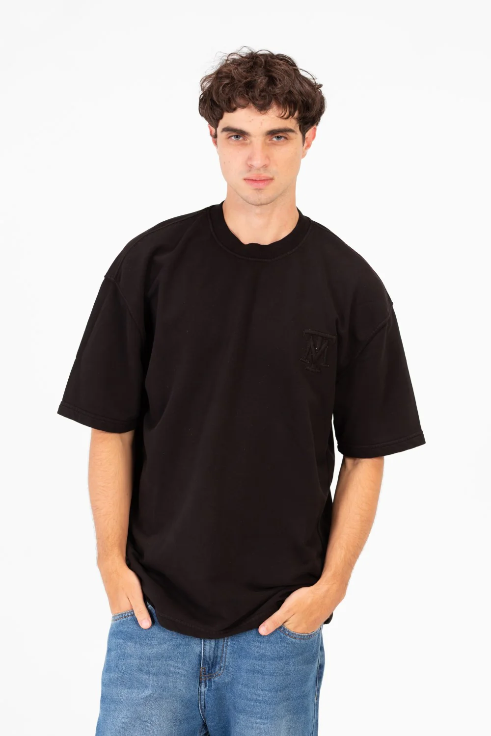 Men's Tomato Basic Short Sleeve Regular Fit Crew Neck T-Shirt - Image 9