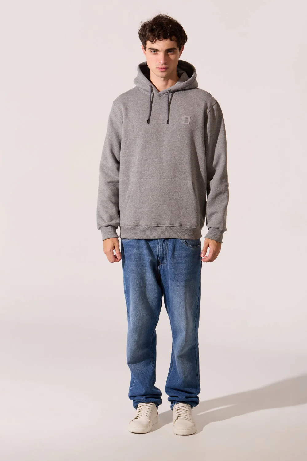 Men's Tomato Basic Slim Fit Hooded Sweatshirt With Long Sleeves And Comfortable Fabric - Image 8