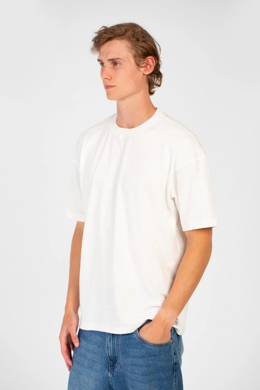 Men's Tomato Basic Summer Plain Regular Fit Short Sleeves Round Neck T-Shirt - Image 7