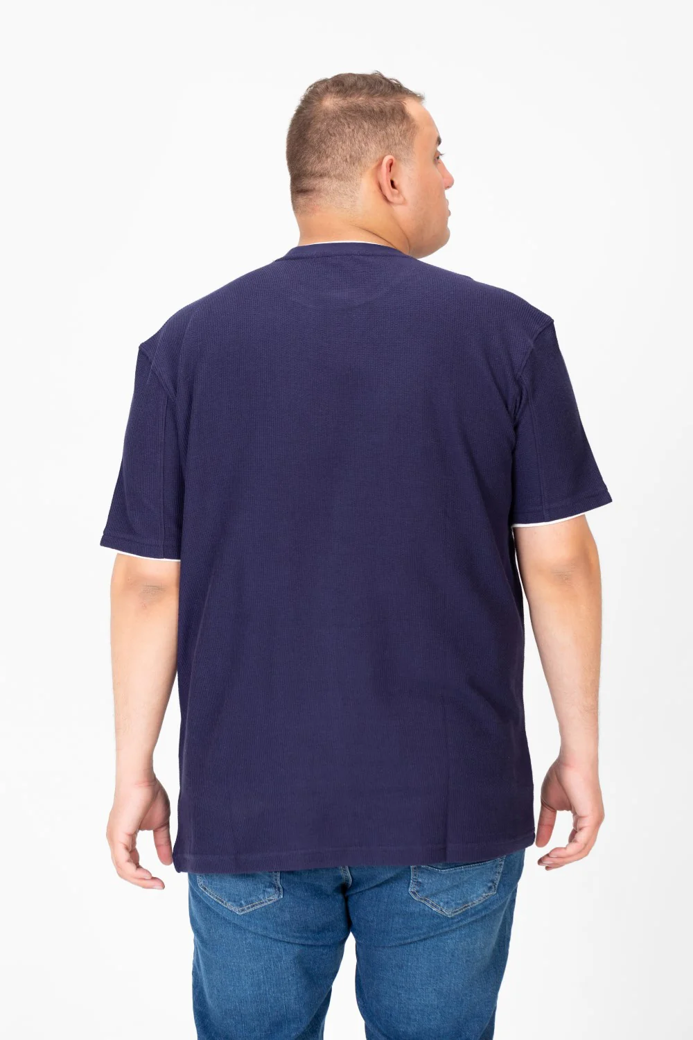 Men's Tomato Big Size Round Neck Half Sleeve T-Shirt - Image 10