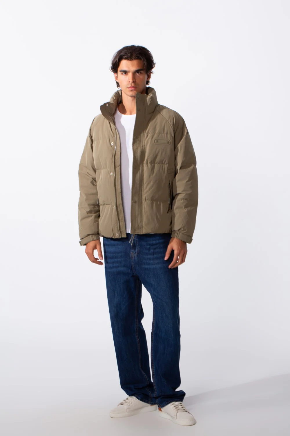 Men's Tomato Bomber Long Sleeve Zip-Up Jacket - Image 3