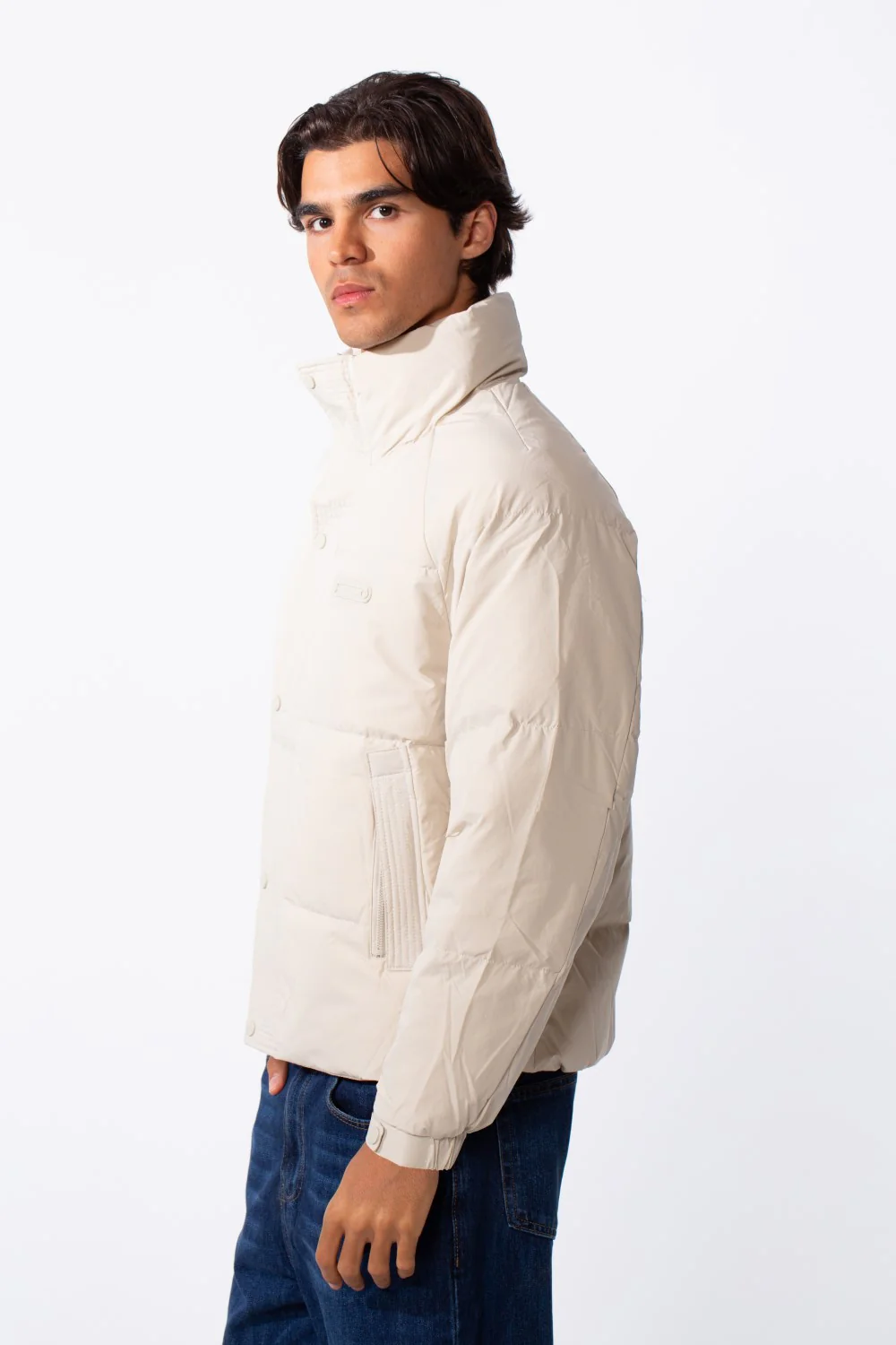 Men's Tomato Bomber Long Sleeve Zip-Up Jacket - Image 8